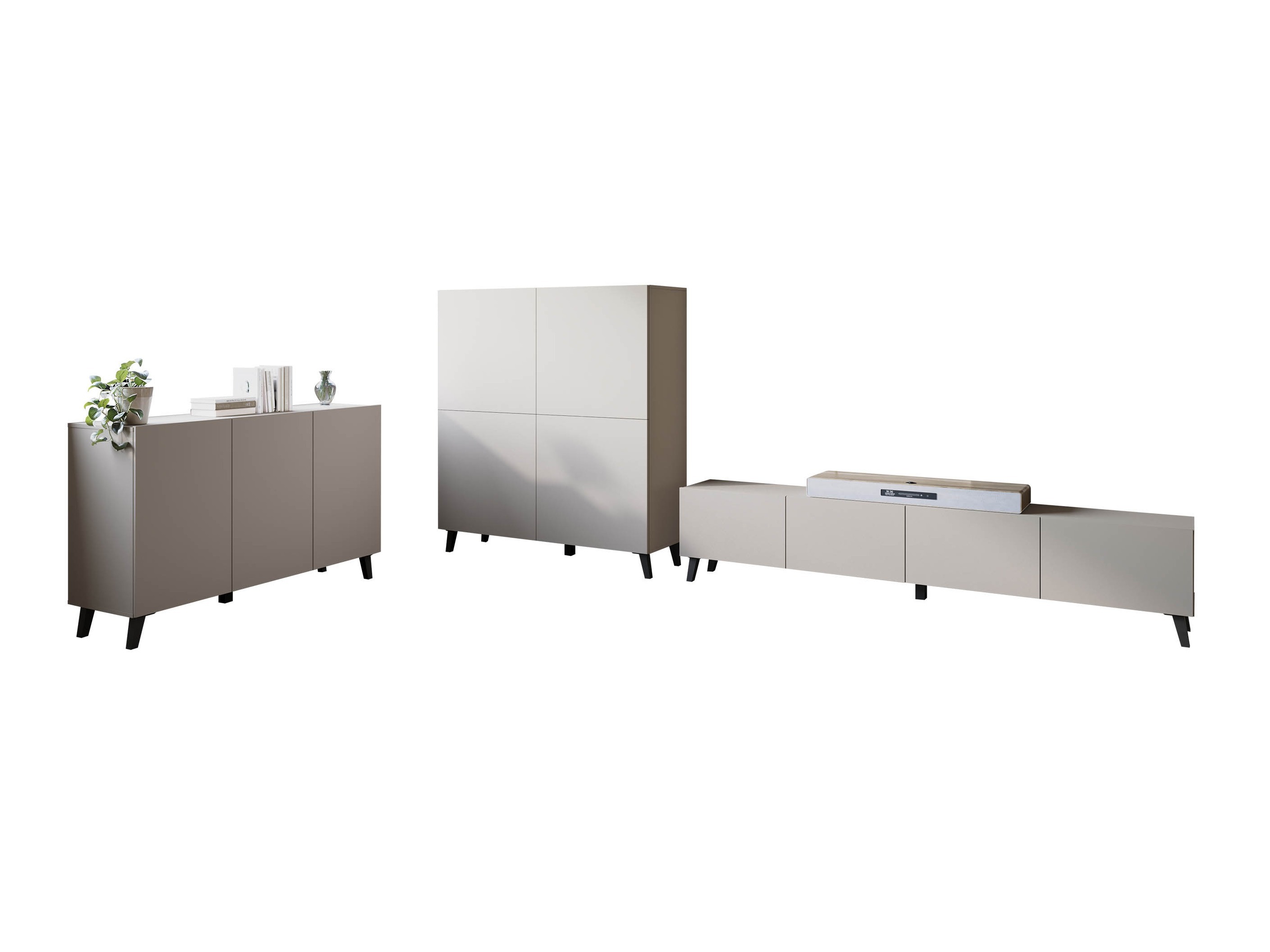 Conjunto para sala de estar Levtive 105 (Caxemira)