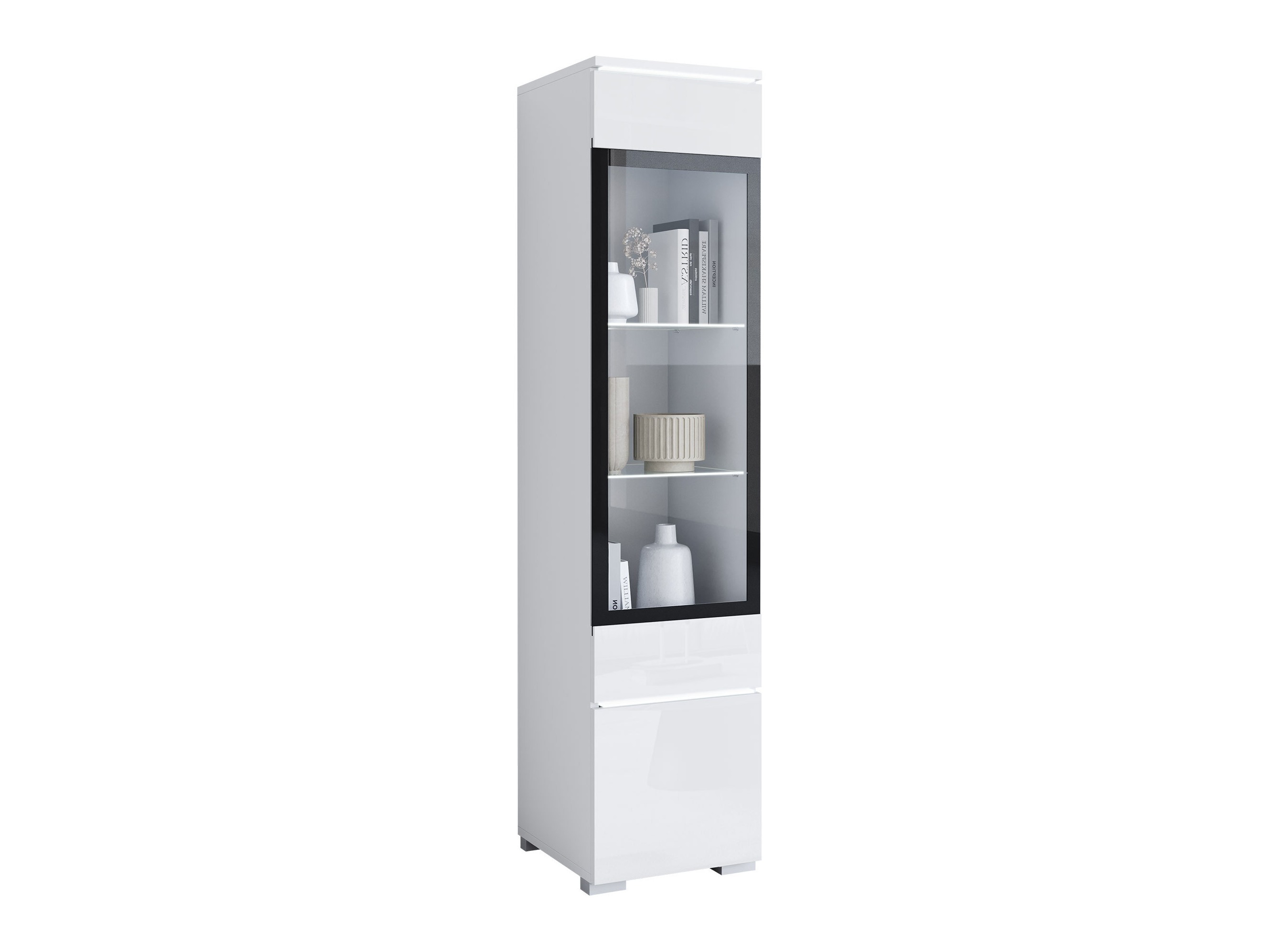 Estante Mirfivo 109 (Branco + Branco brilhante)