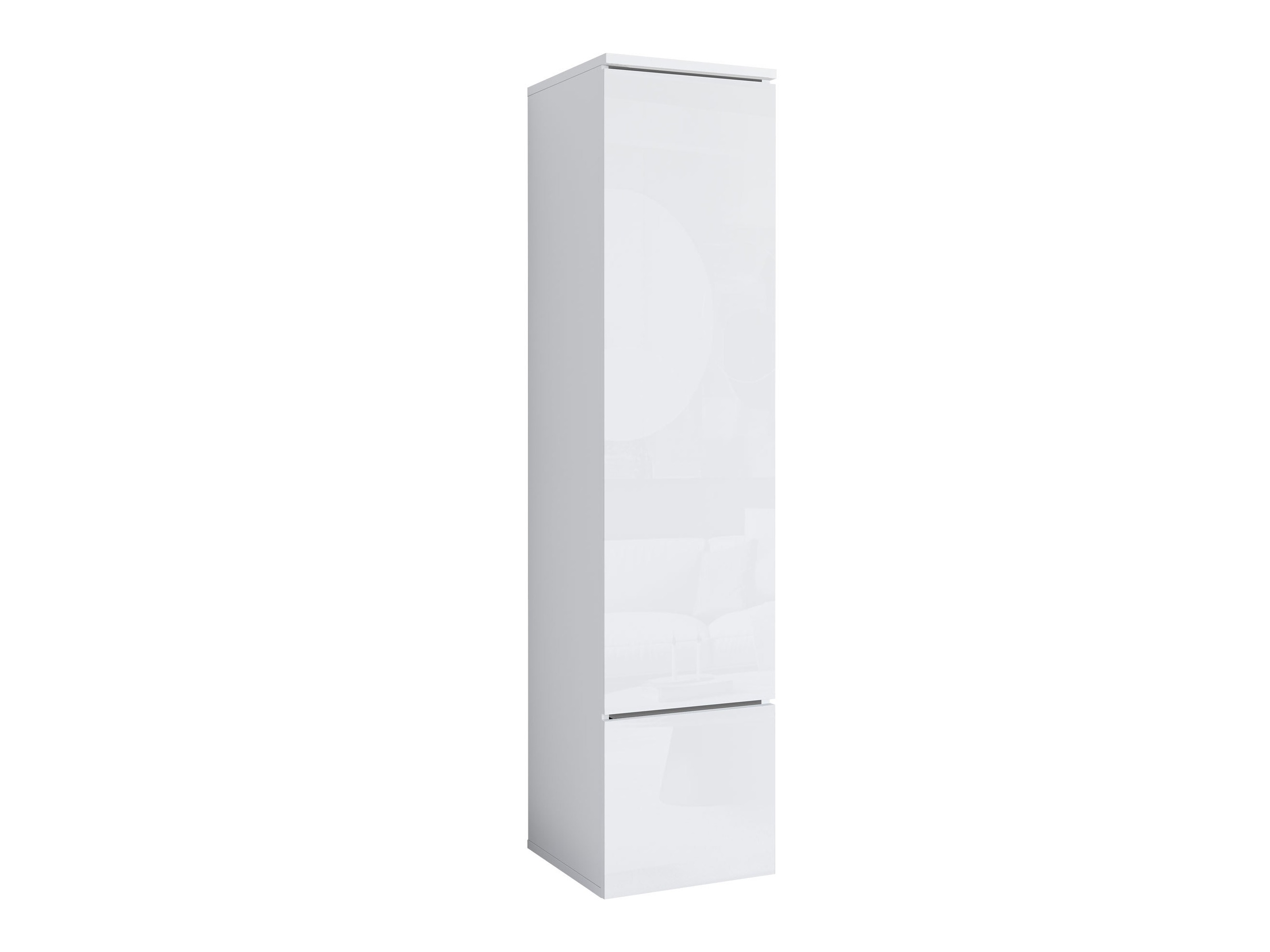 Estante Mirfivo 108 (Branco + Branco brilhante)