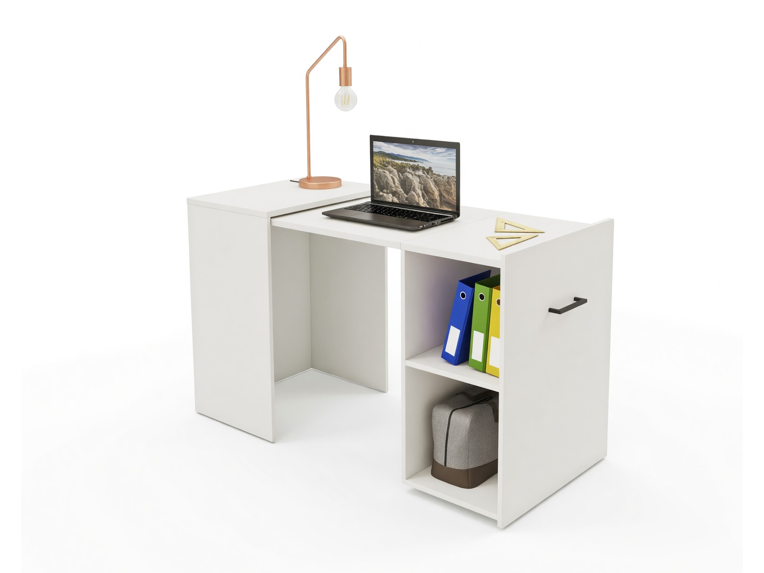 Mesa de escritório Austin 304 (Branco)