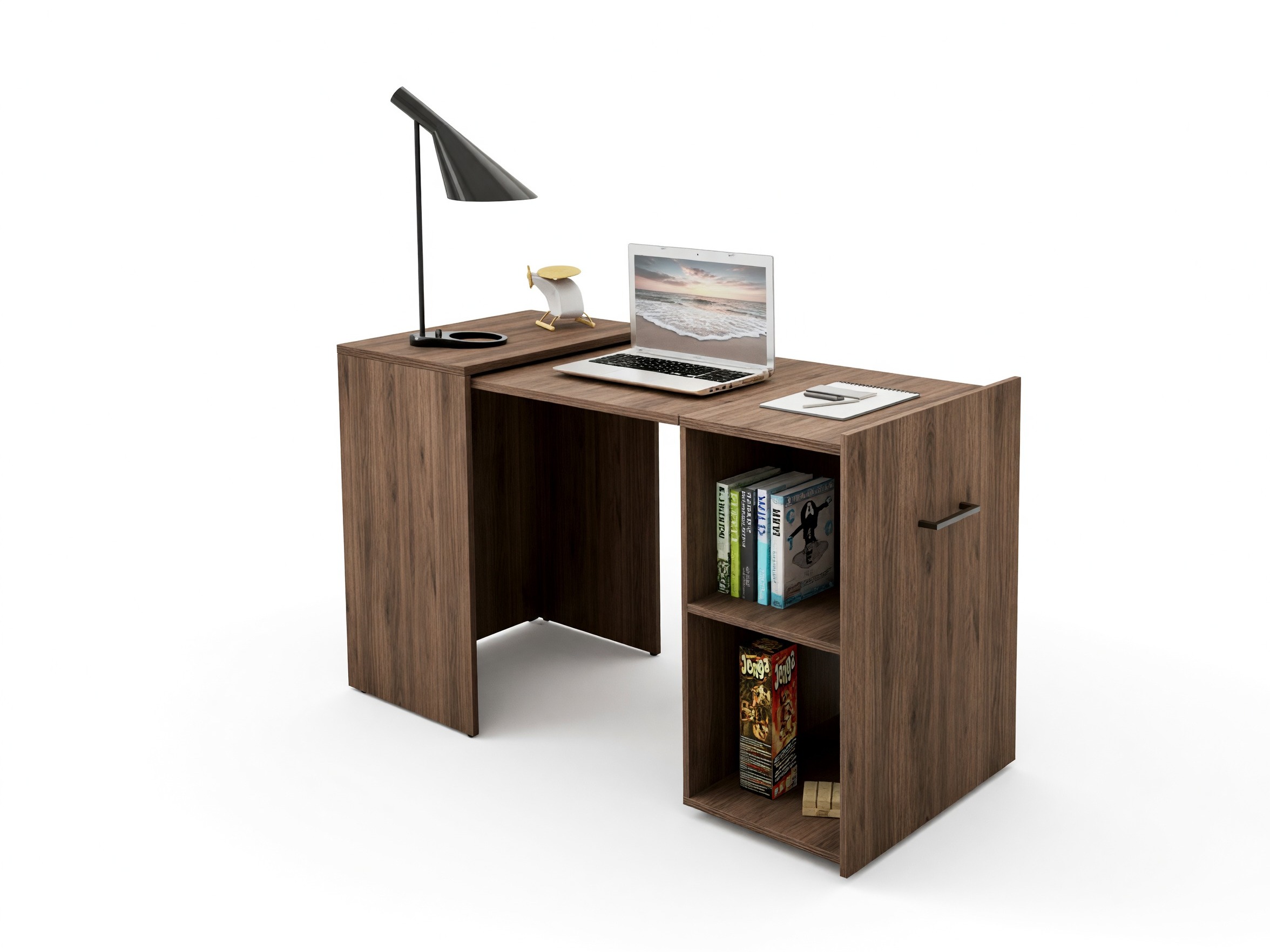 Mesa de escritório Austin 304 (Noz)