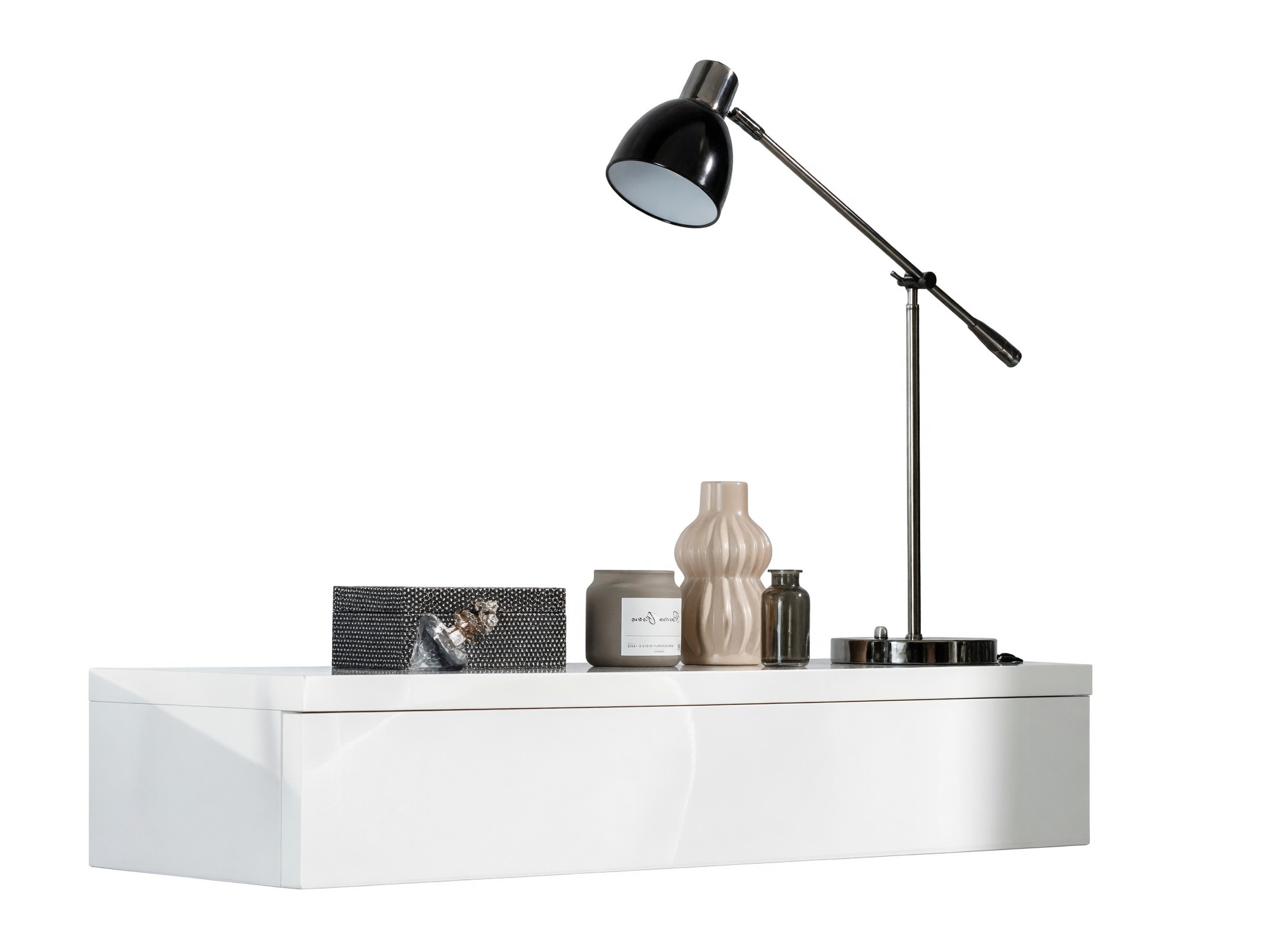 Toucador Delpher (Branco + Branco brilhante)