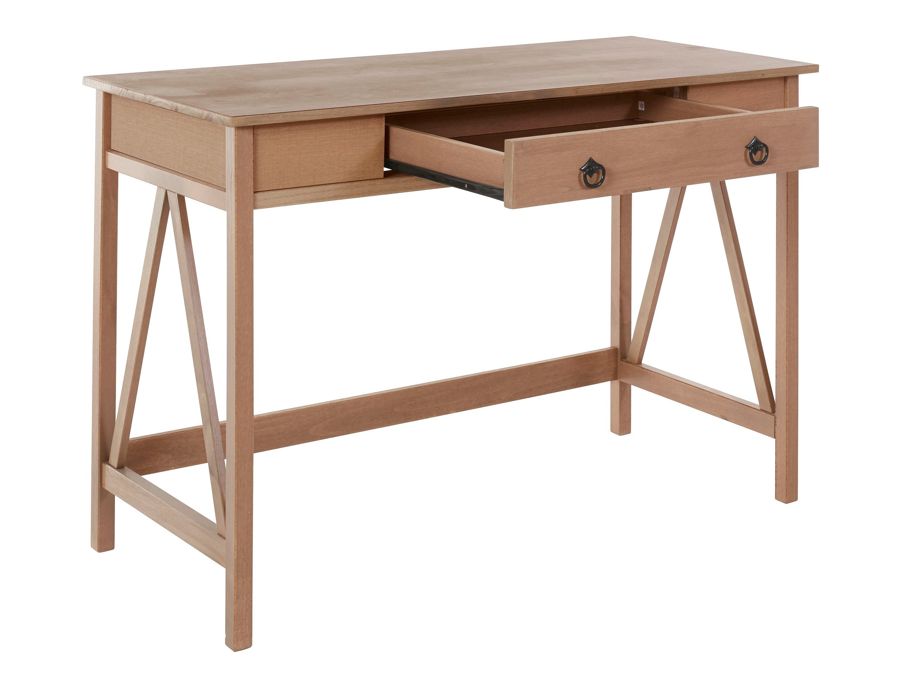 Mesa de escritório Denton 421 (Castanho claro)
