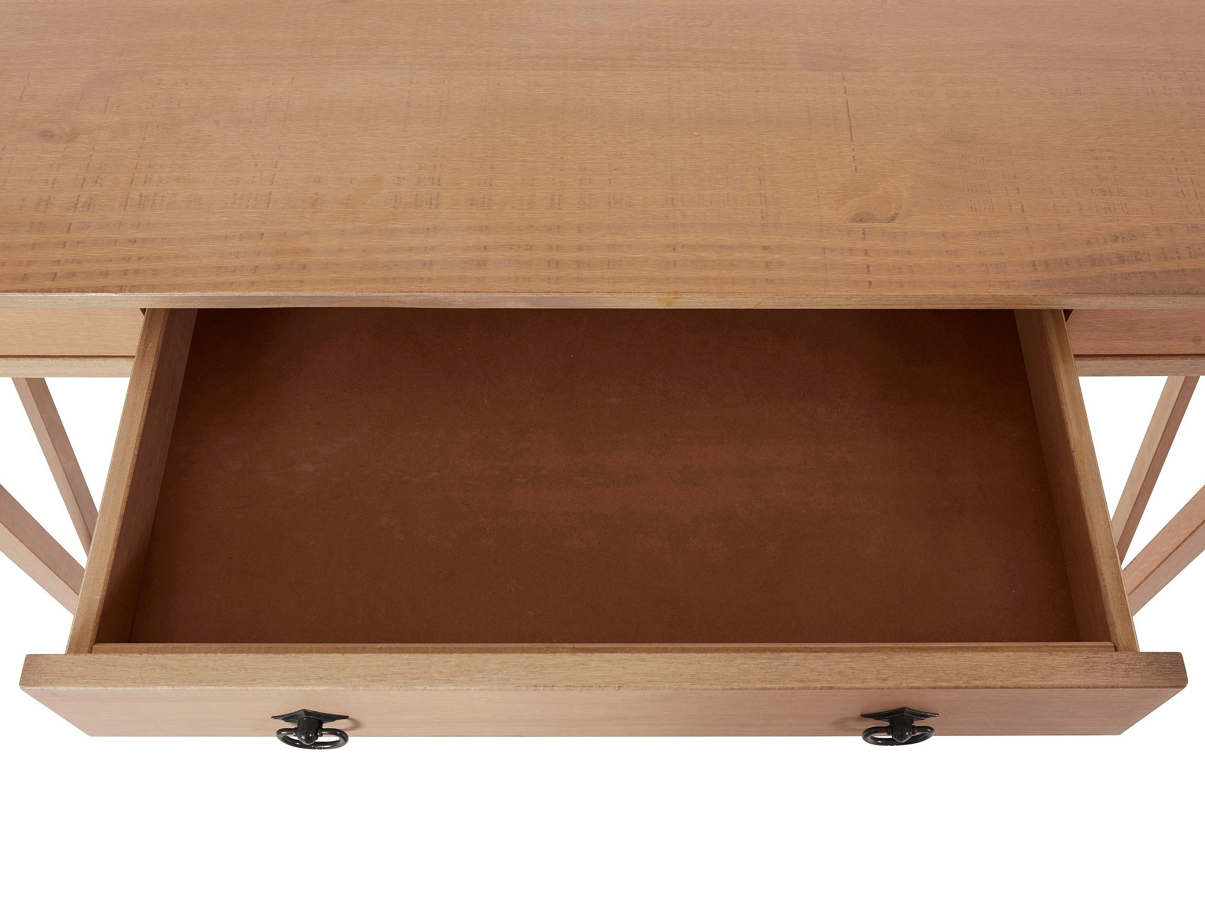 Mesa de escritório Denton 421 (Castanho claro)