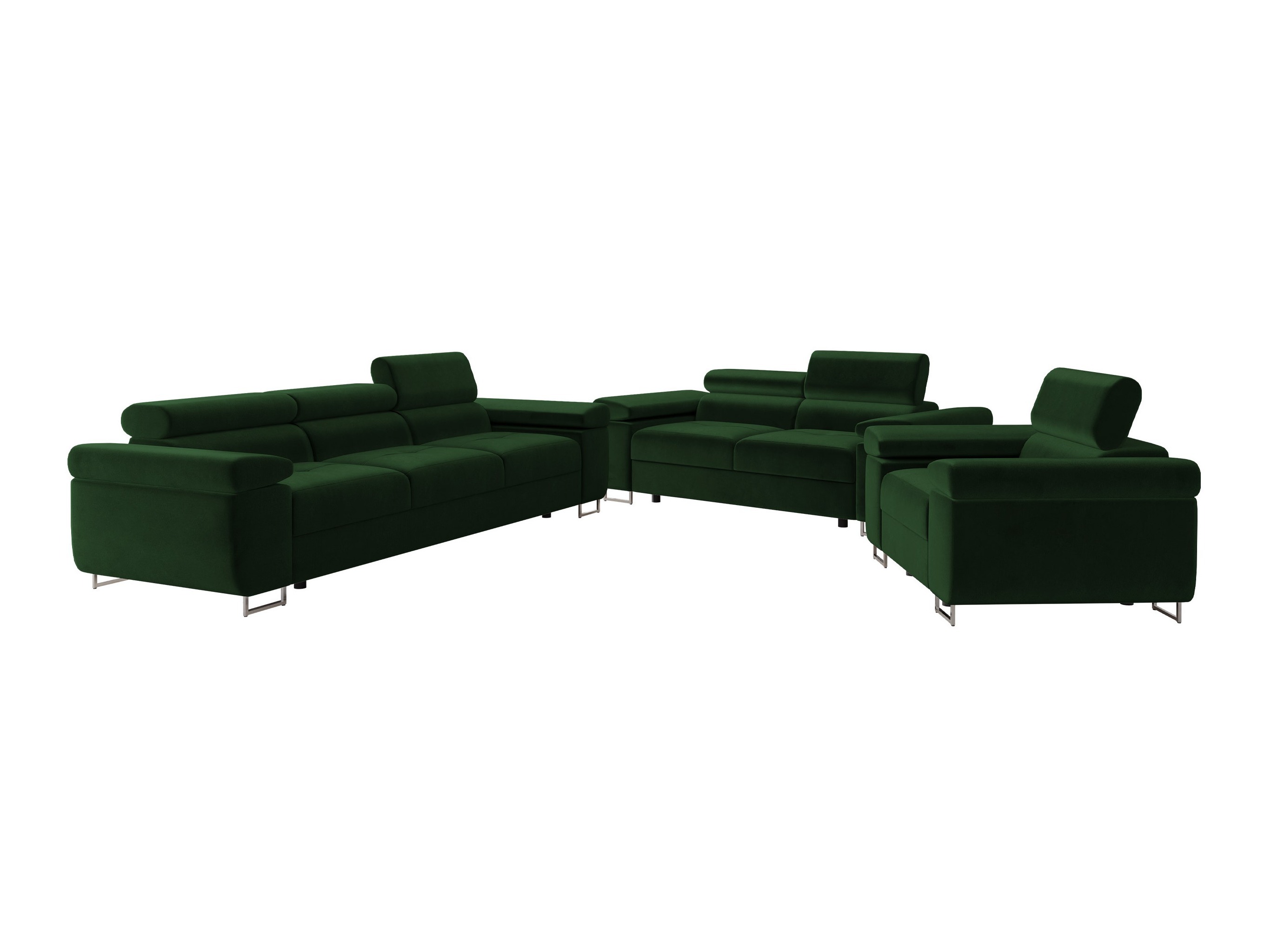 Conjunto de mobiliário com estofo Comfivo Vinetum (Polo 889)