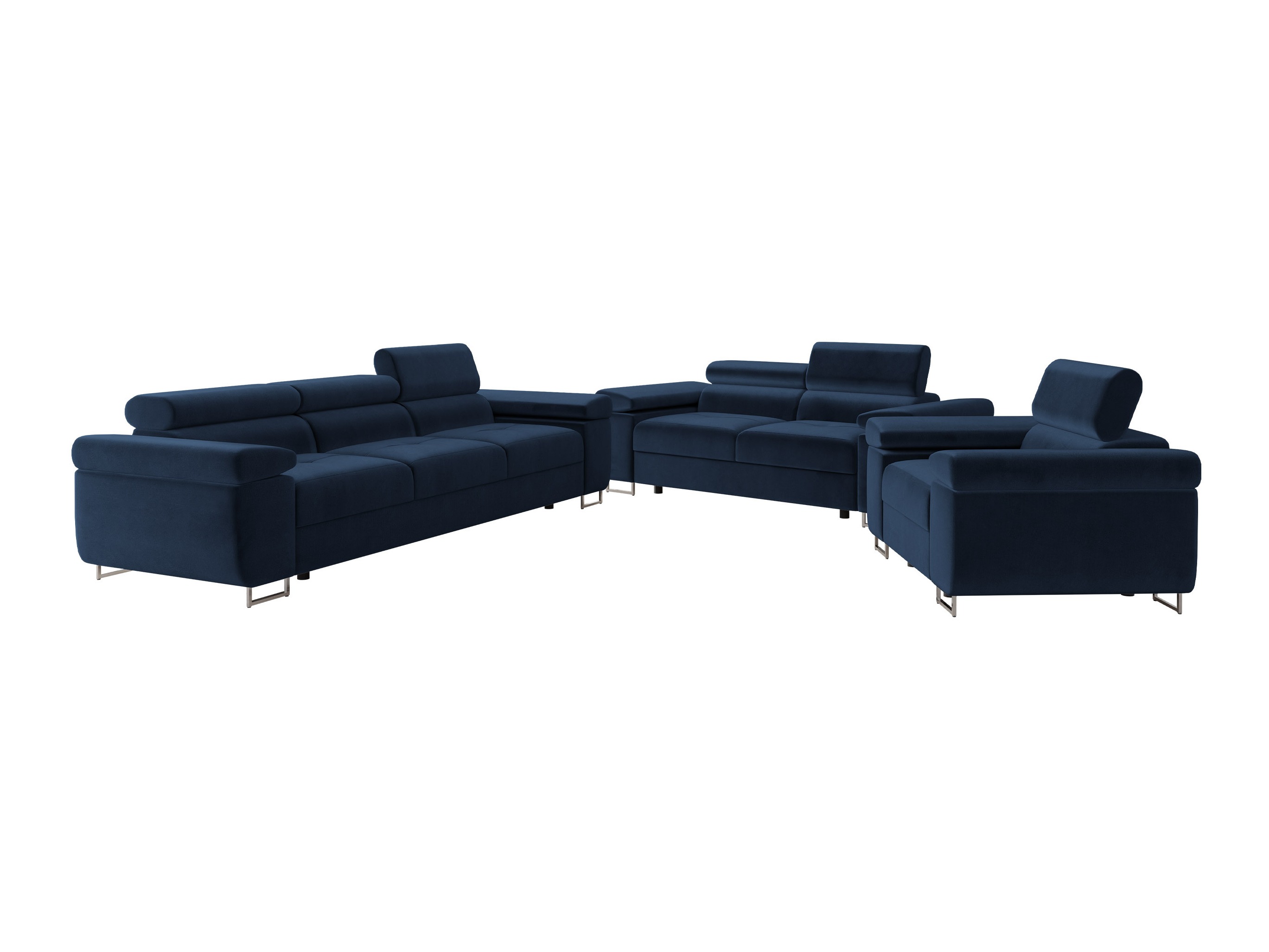 Conjunto de mobiliário com estofo Comfivo Vinetum (Polo 891)
