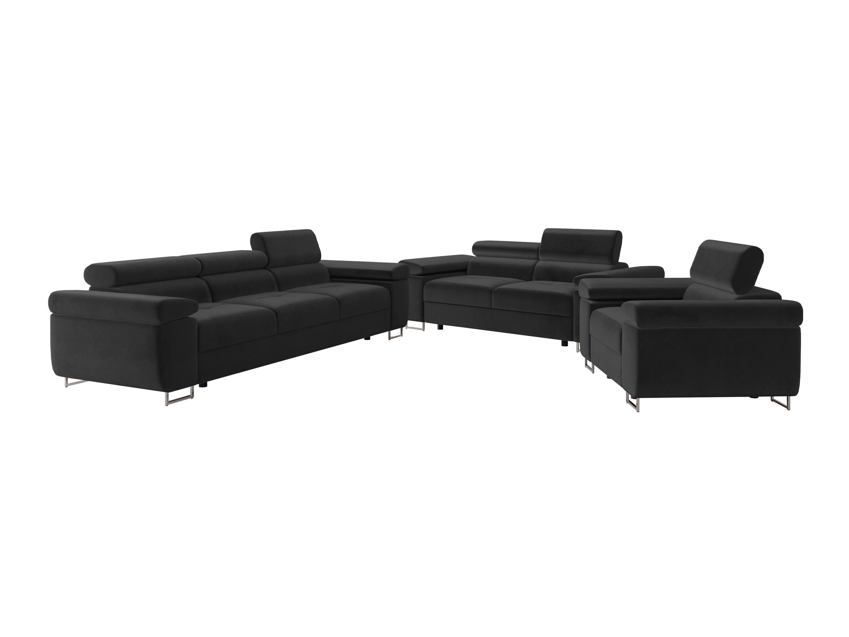 Conjunto de mobiliário com estofo Comfivo Vinetum (Polo 897)