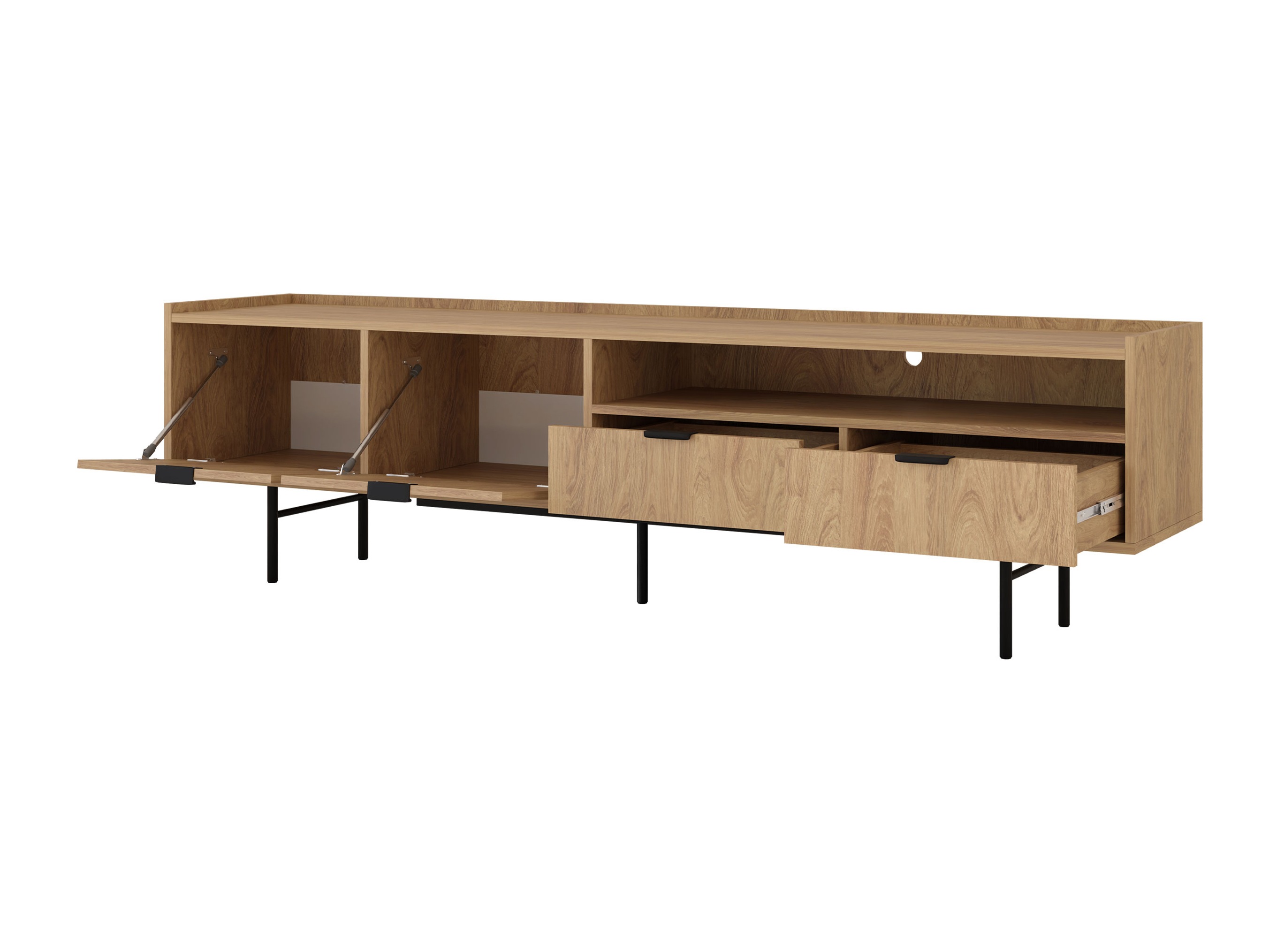 Conjunto para sala de estar Studos (Carvalho)