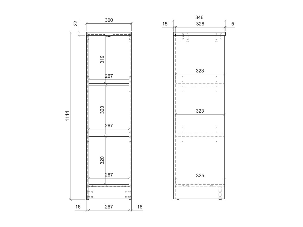 Estante Fiofive 104 (Carvalho sonoma)