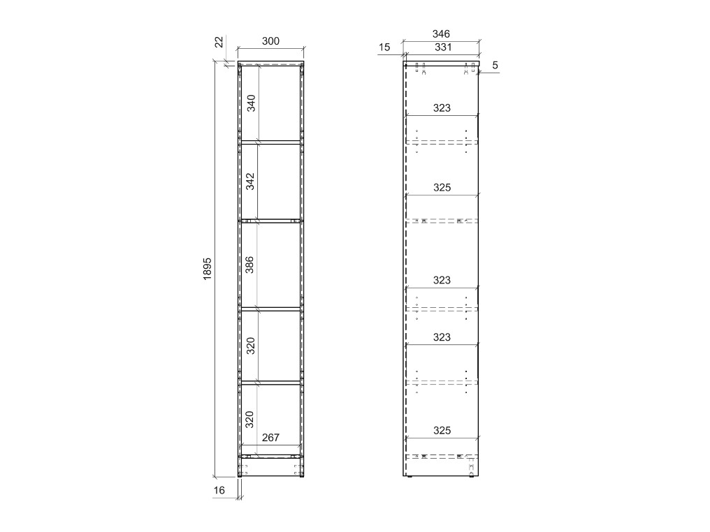 Estante Fiofive 105 (Branco)