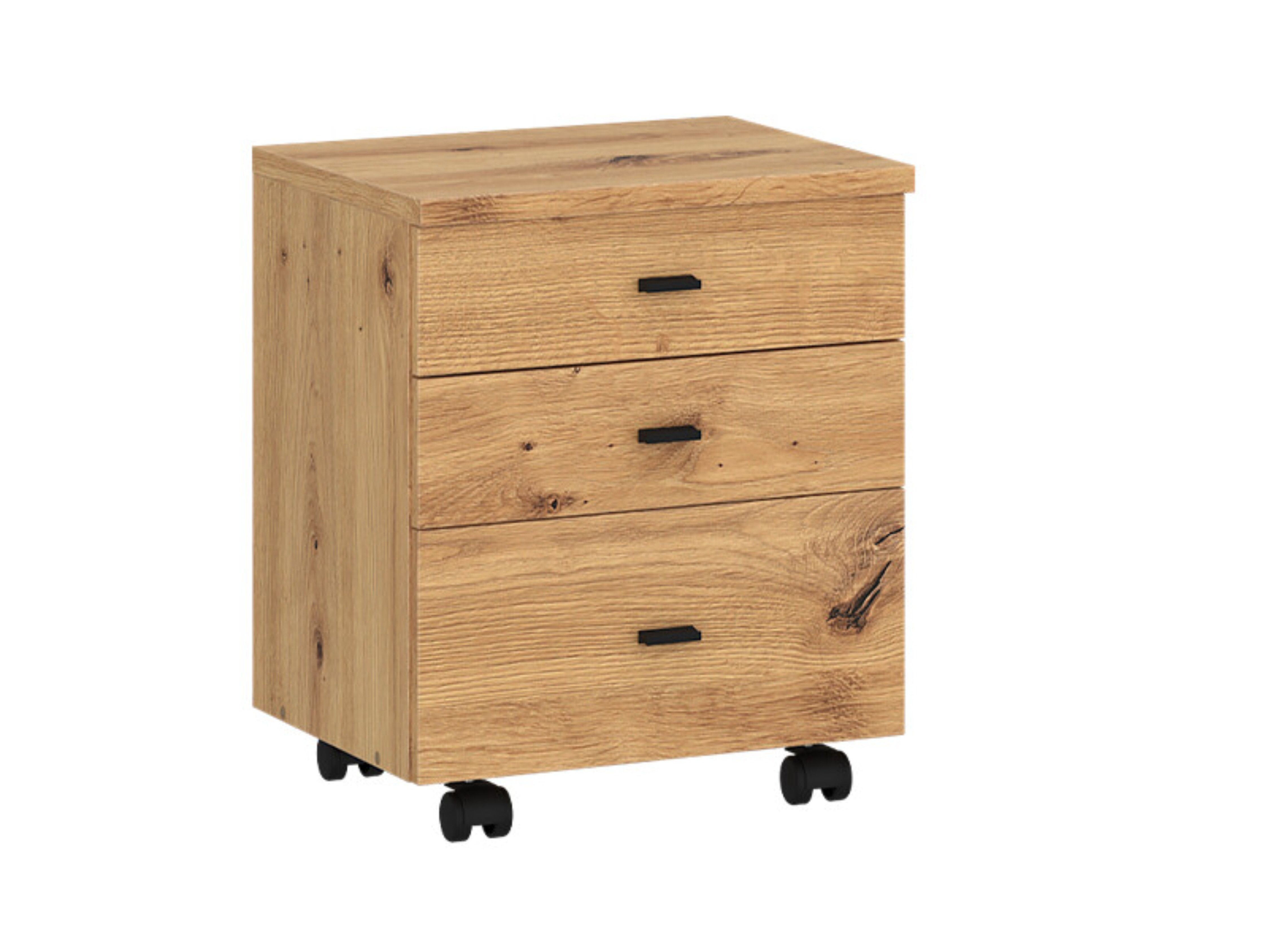 Bloco de gavetas Fiofive 109 (Carvalho Artisan)
