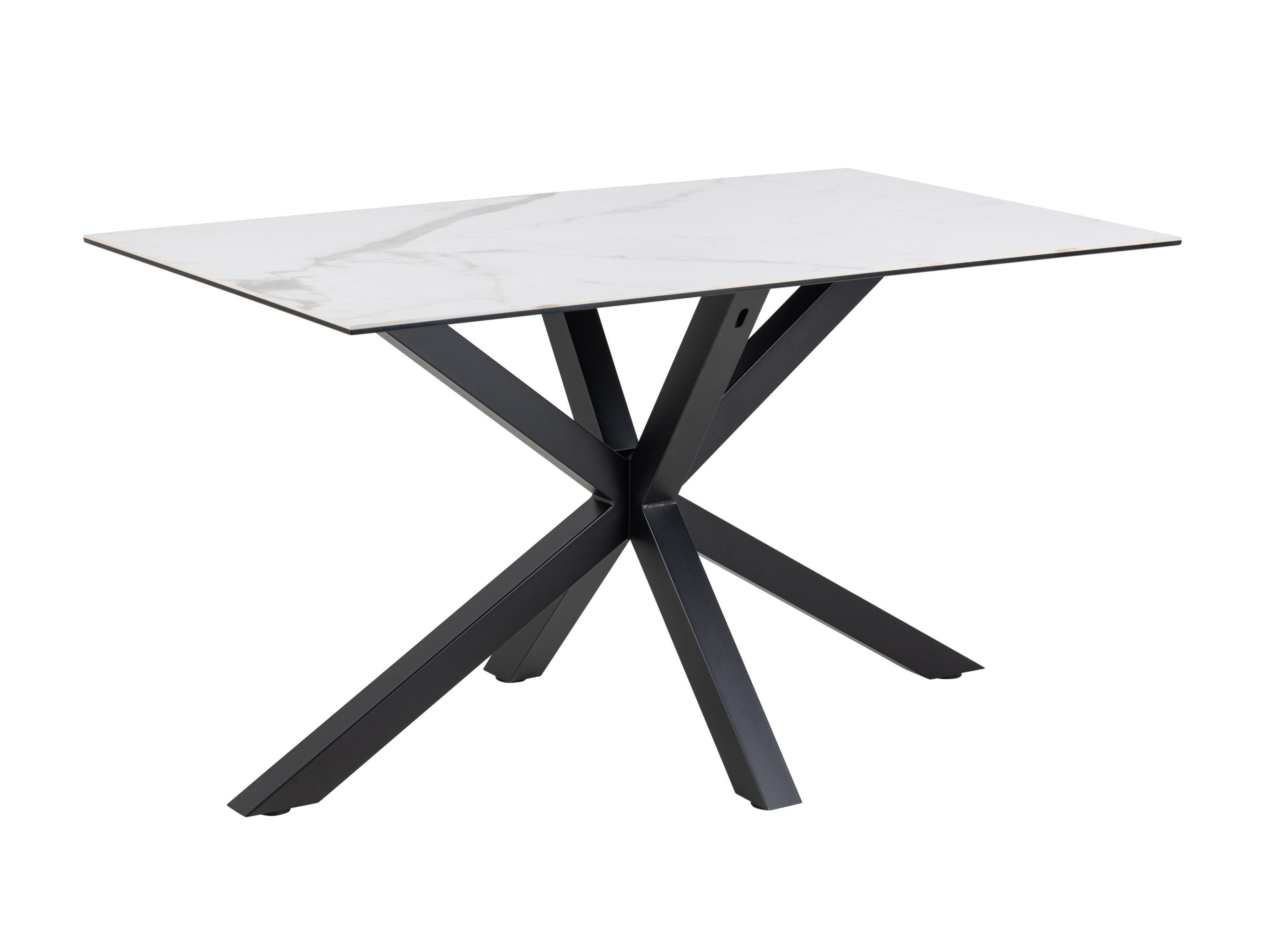 Mesa Norsica 918 (Marmore branco + Preto)