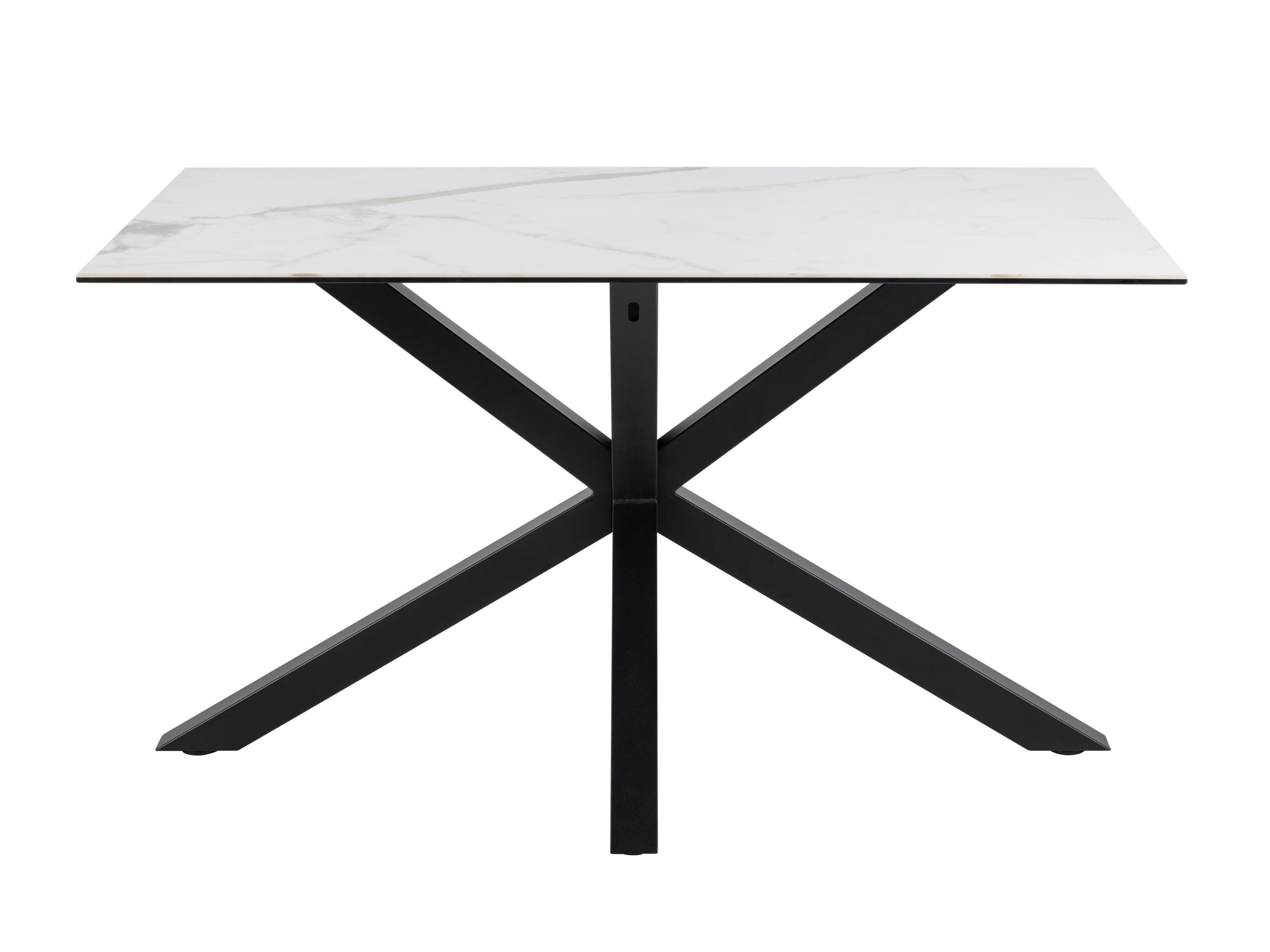 Mesa Norsica 918 (Marmore branco + Preto)