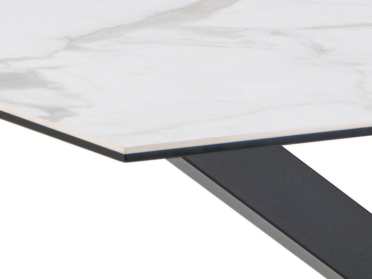 Mesa Norsica 918 (Marmore branco + Preto)