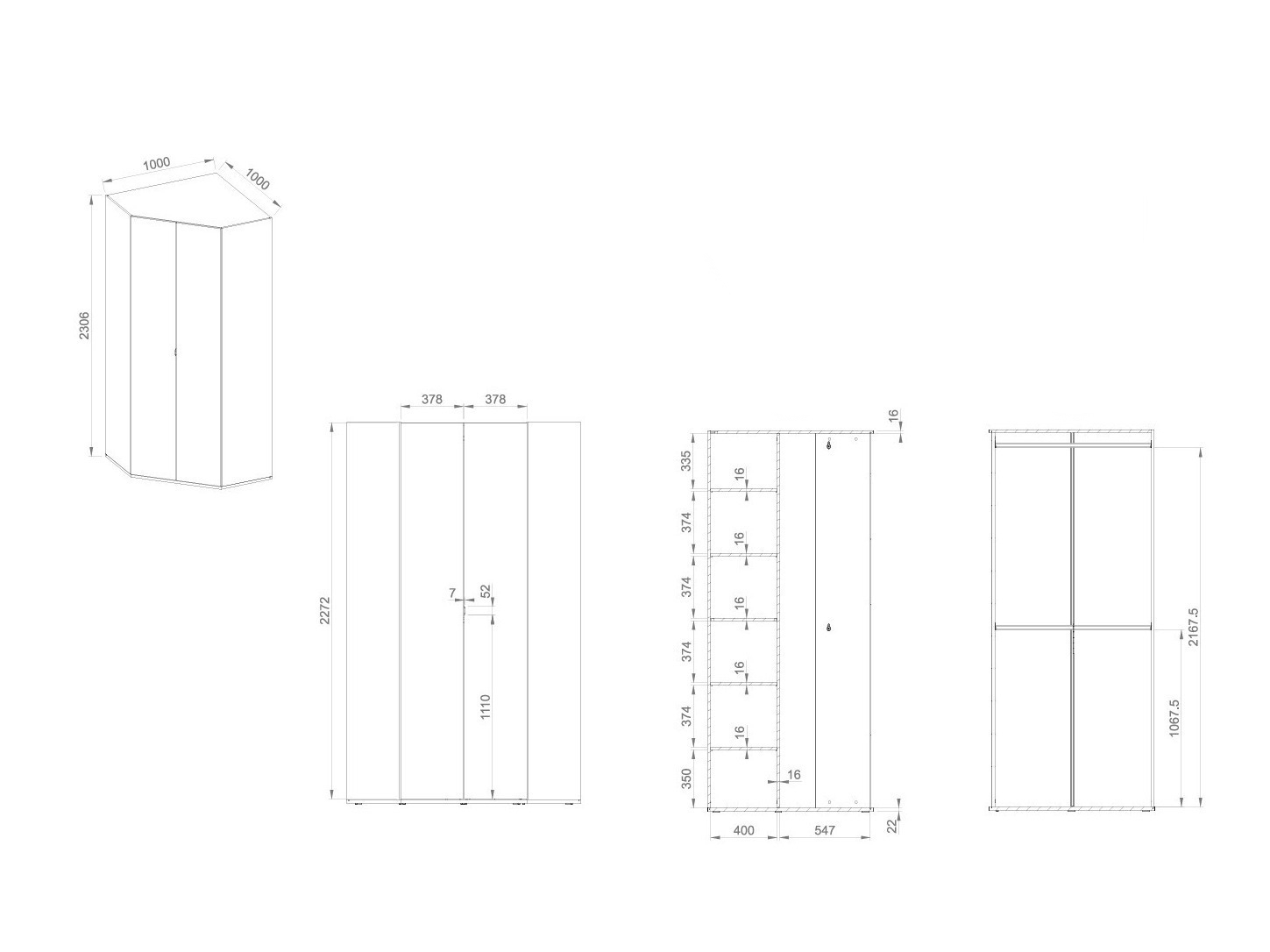 Conjunto para quarto Sermavi 139