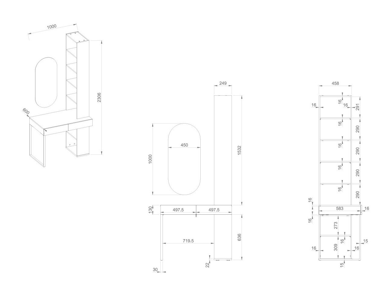 Conjunto para quarto Sermavi 139