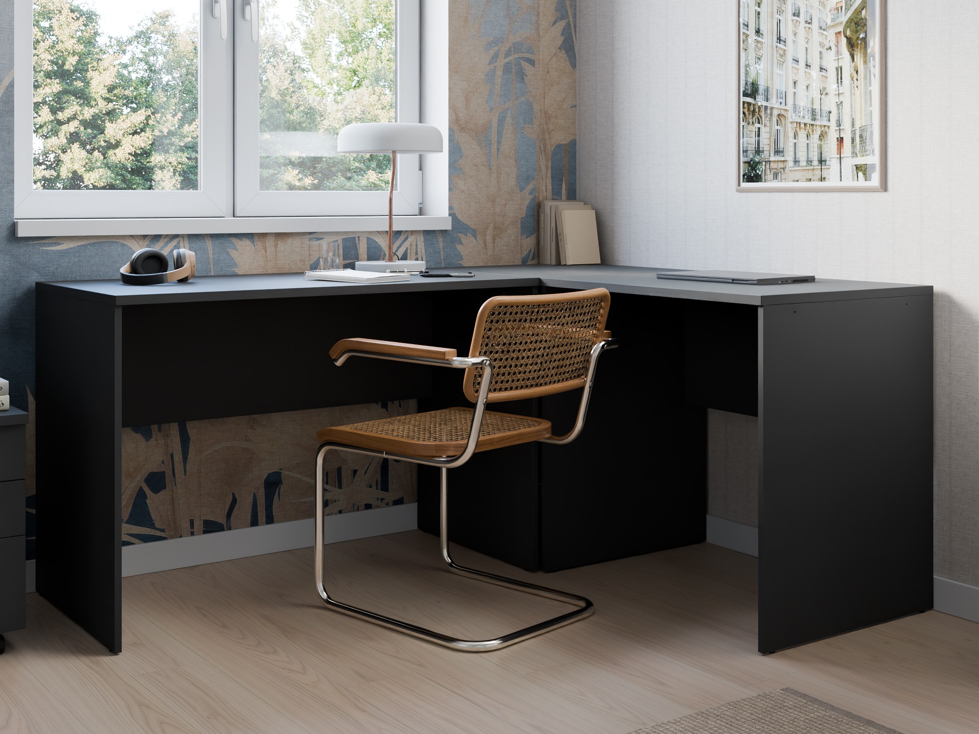 Mesa de escritório Fiofive 108 (Antracite)