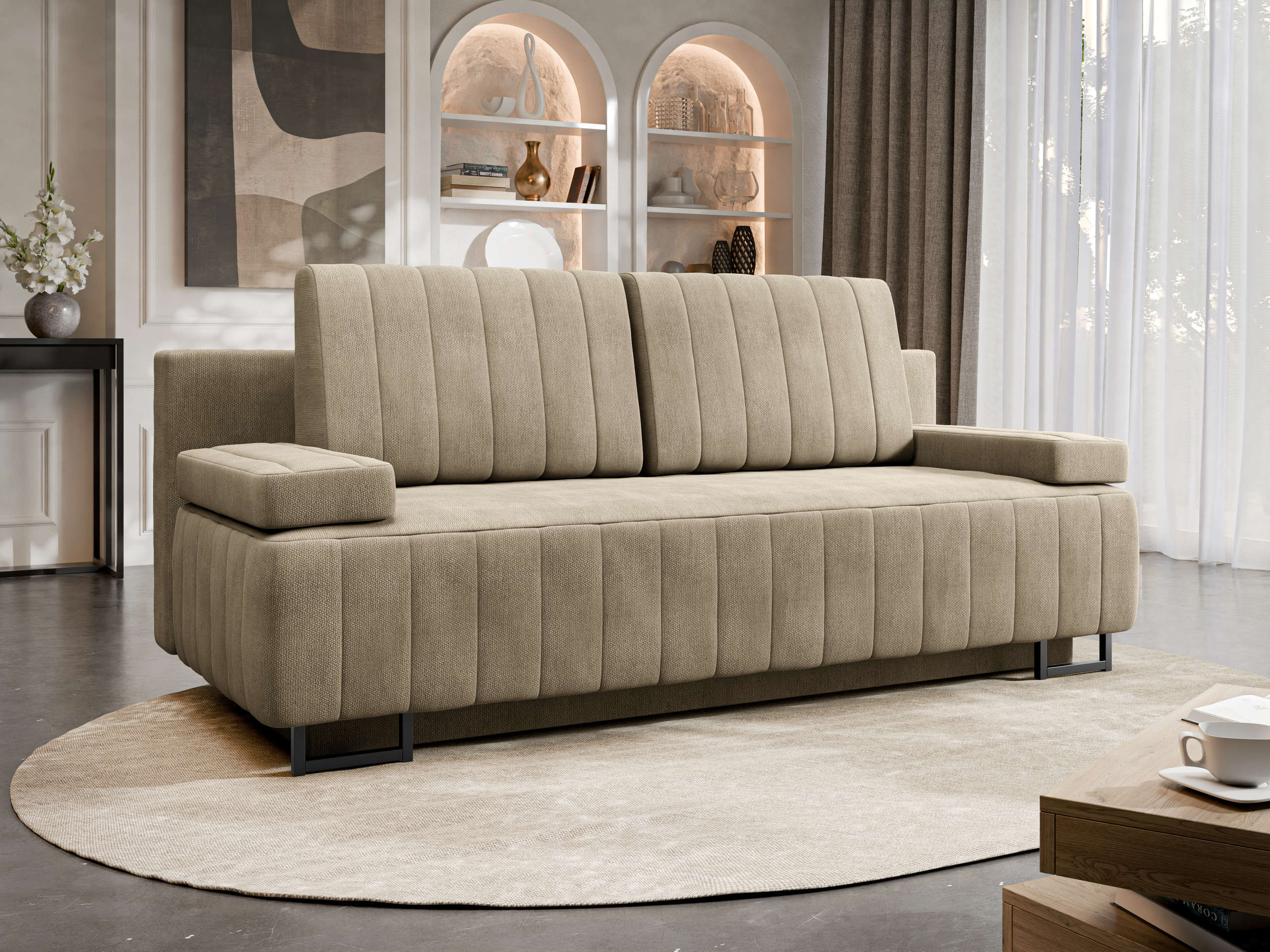 Sofá-cama Columbus 152 (Lumo 30)