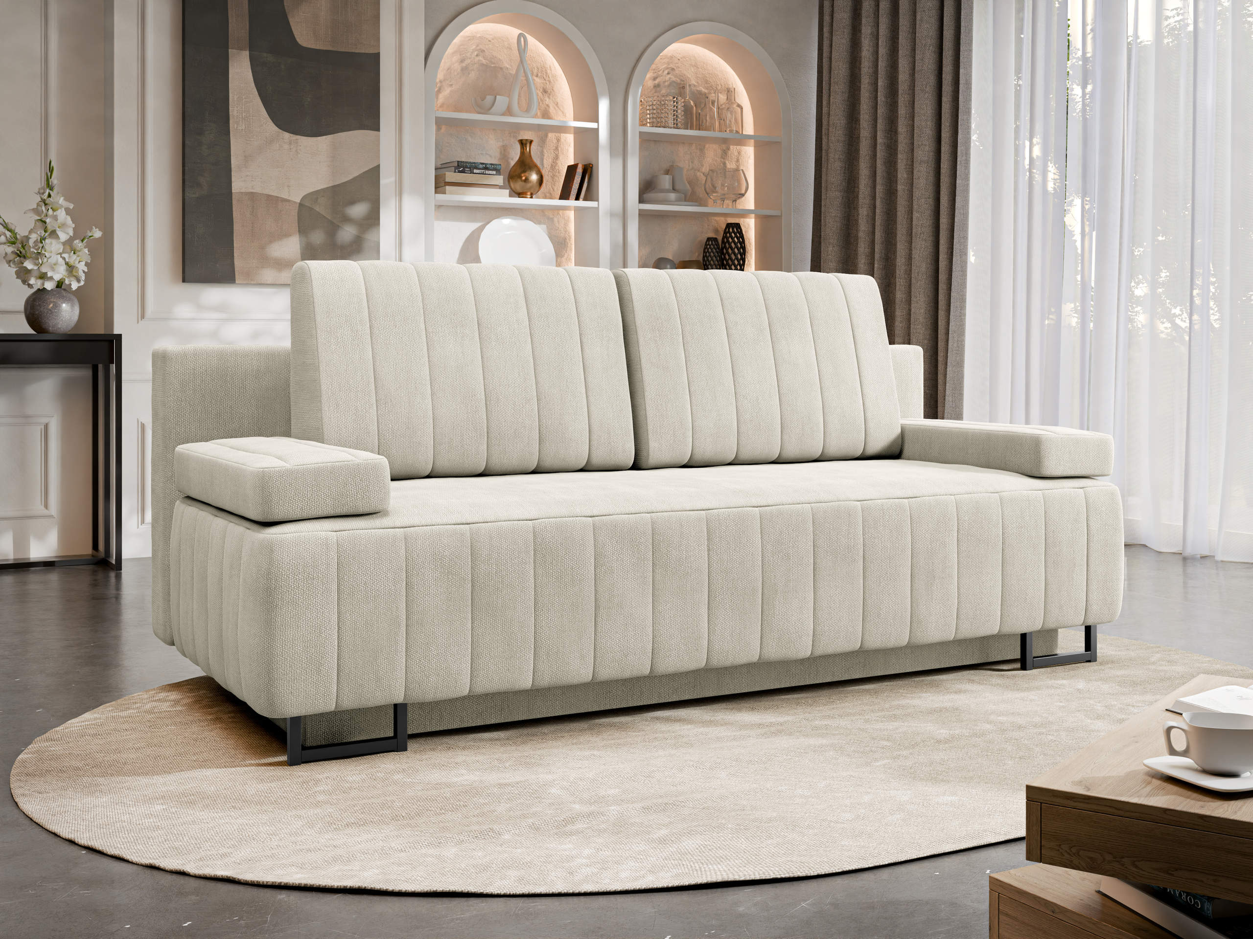 Sofá-cama Columbus 152 (Lumo 55)