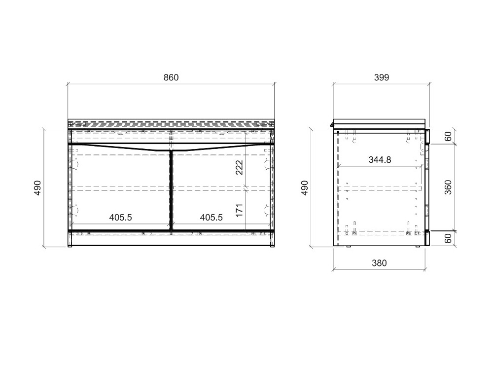 Sapateira Ontario 146 (Branco)