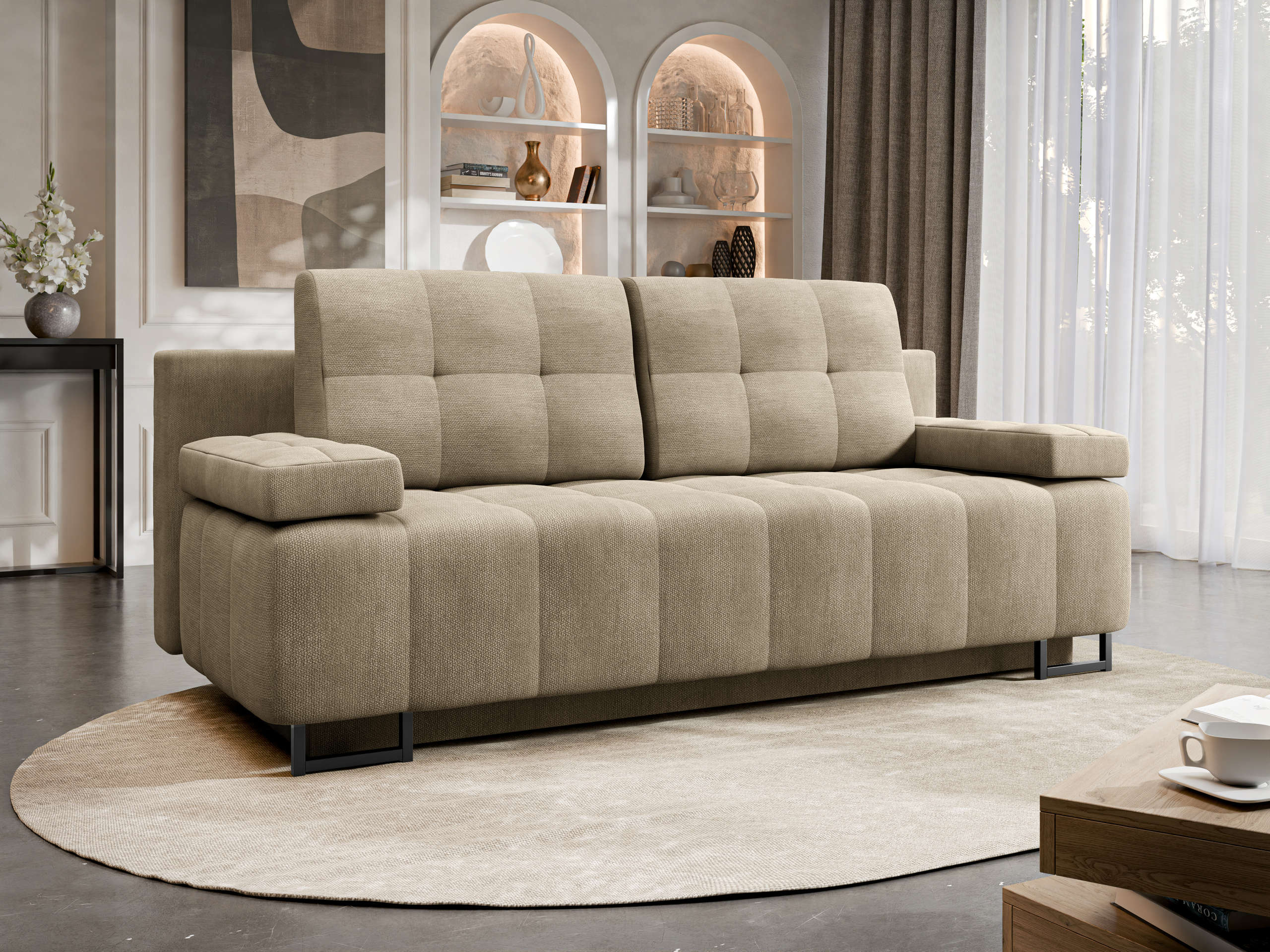 Sofá-cama Columbus 151 (Lumo 30)