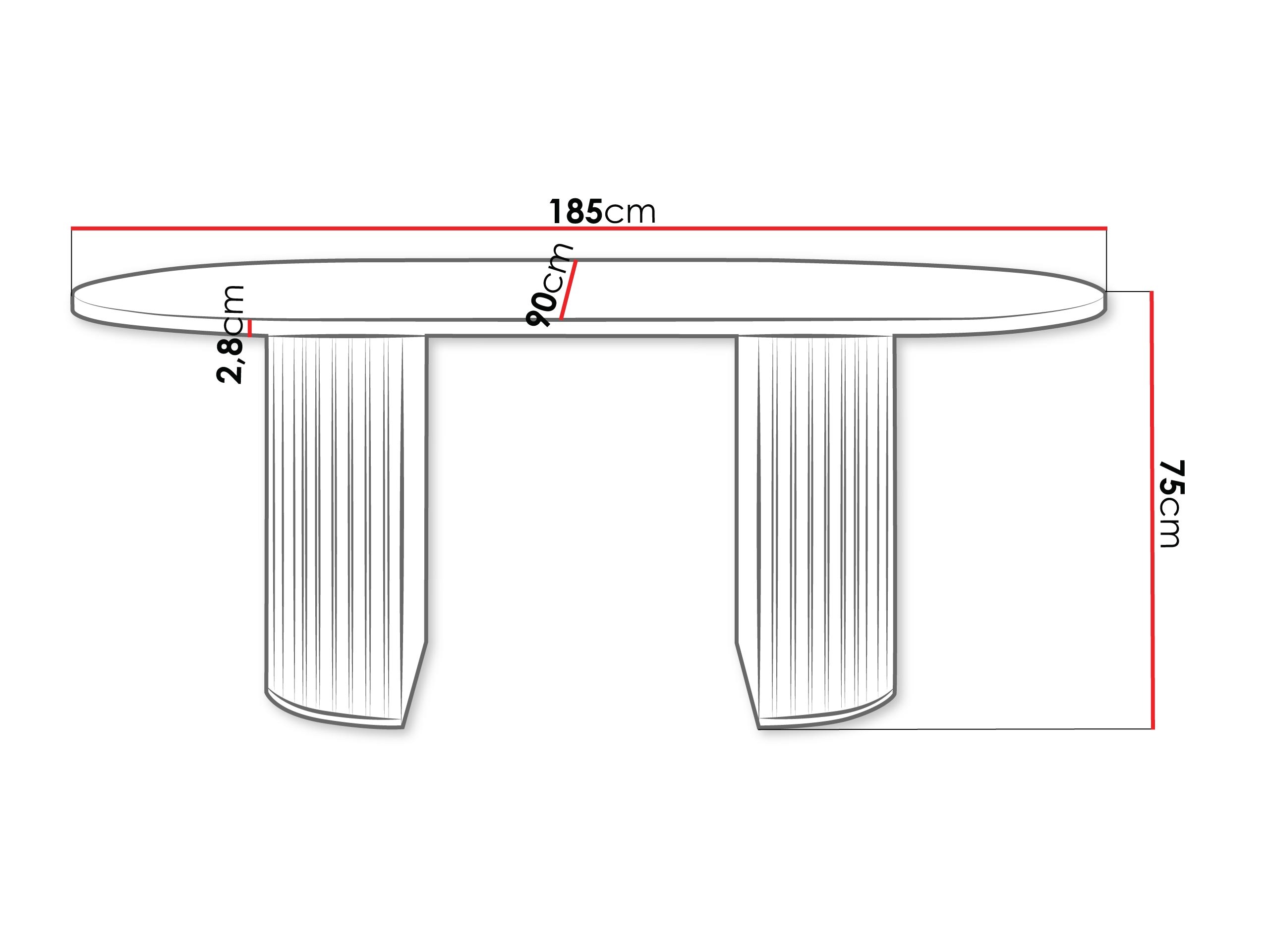 Mesa Comfivo Ulma (Travertino claro + Bege)