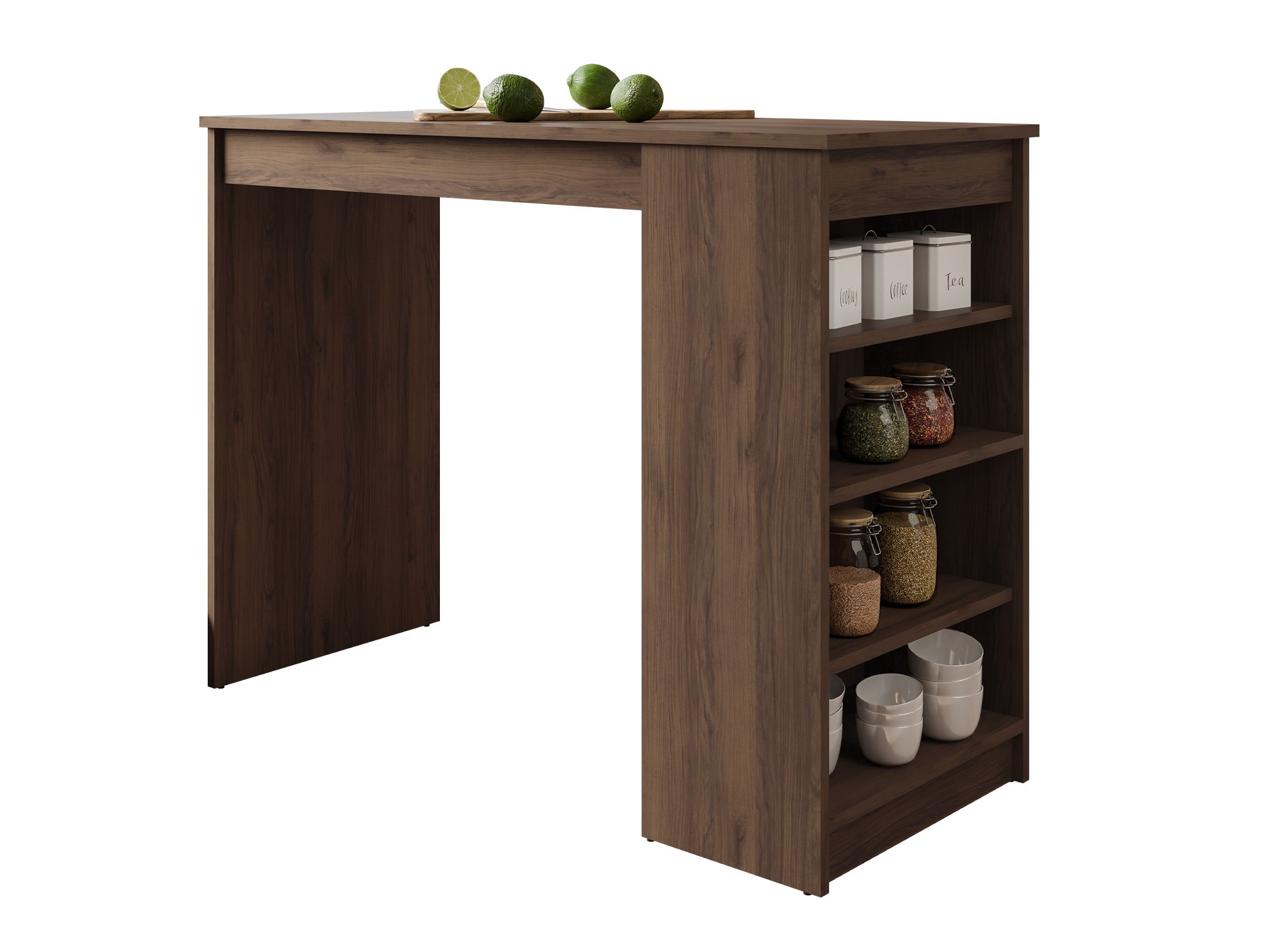 Mesa de bar Comfivo Cedrus (Nogueira)