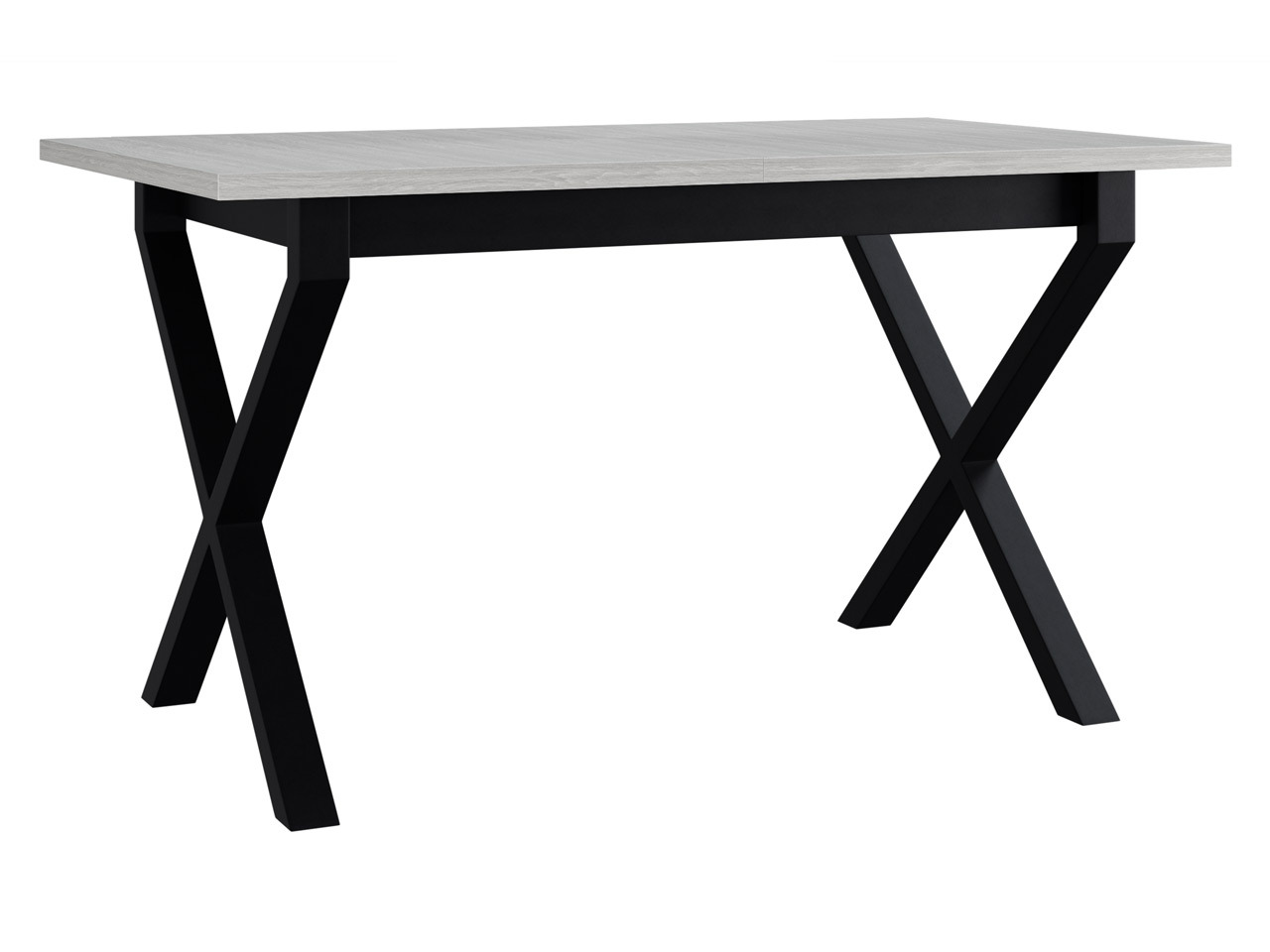 Mesa Victorville 300 (Branco + Preto)