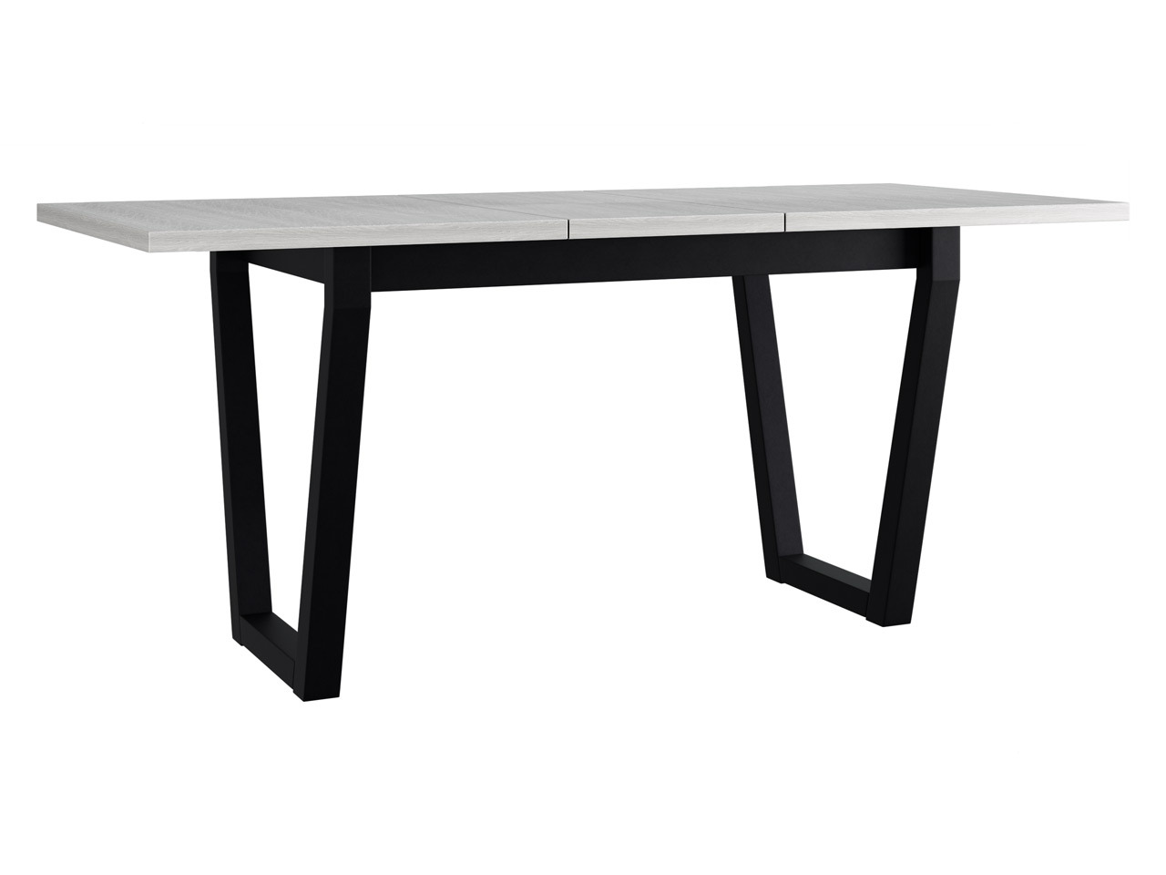 Mesa Victorville 301 (Branco + Preto)