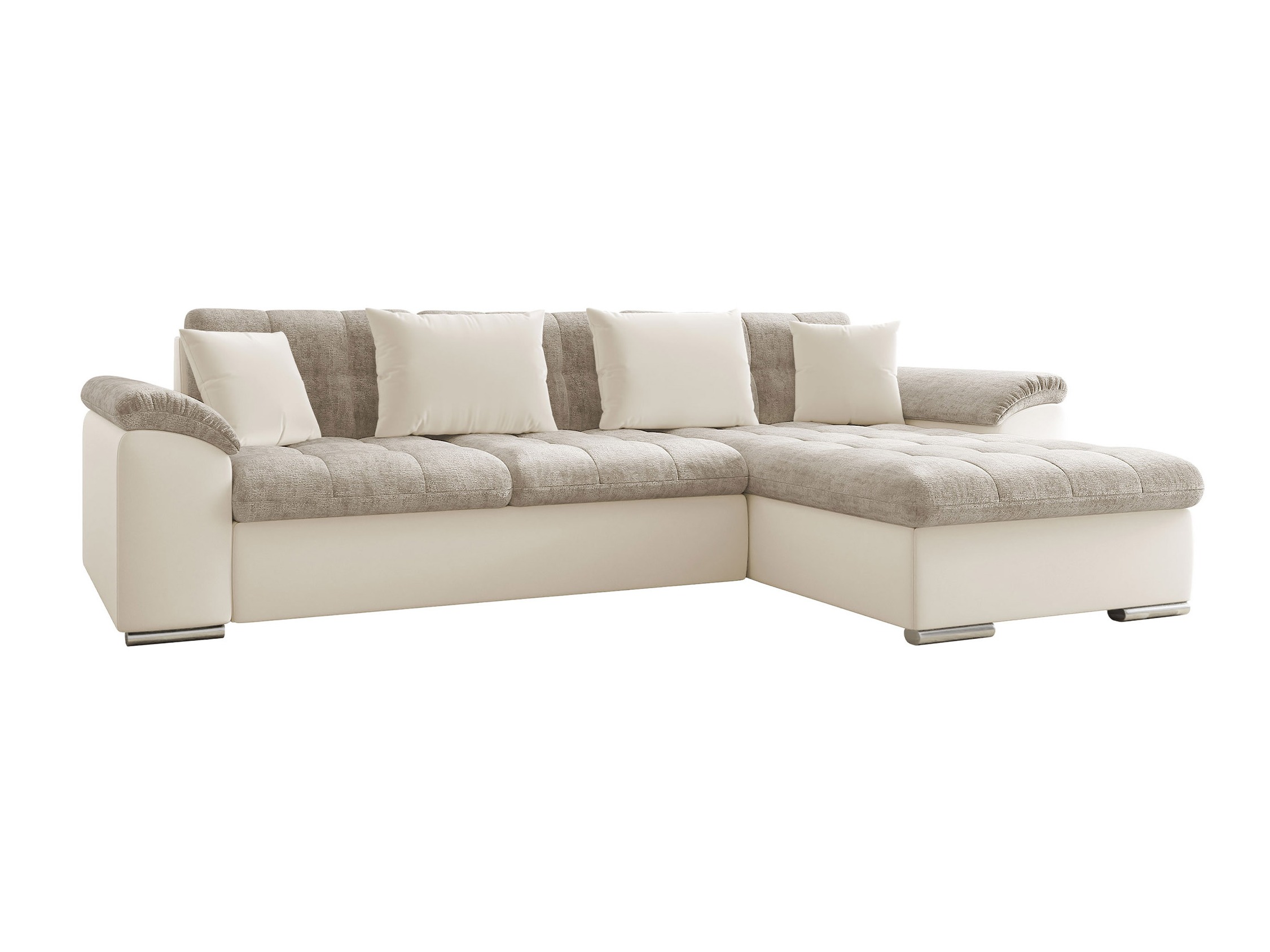 Sofá de canto Comfivo Mica (Magic Velvet 2250 + Miu 2041)