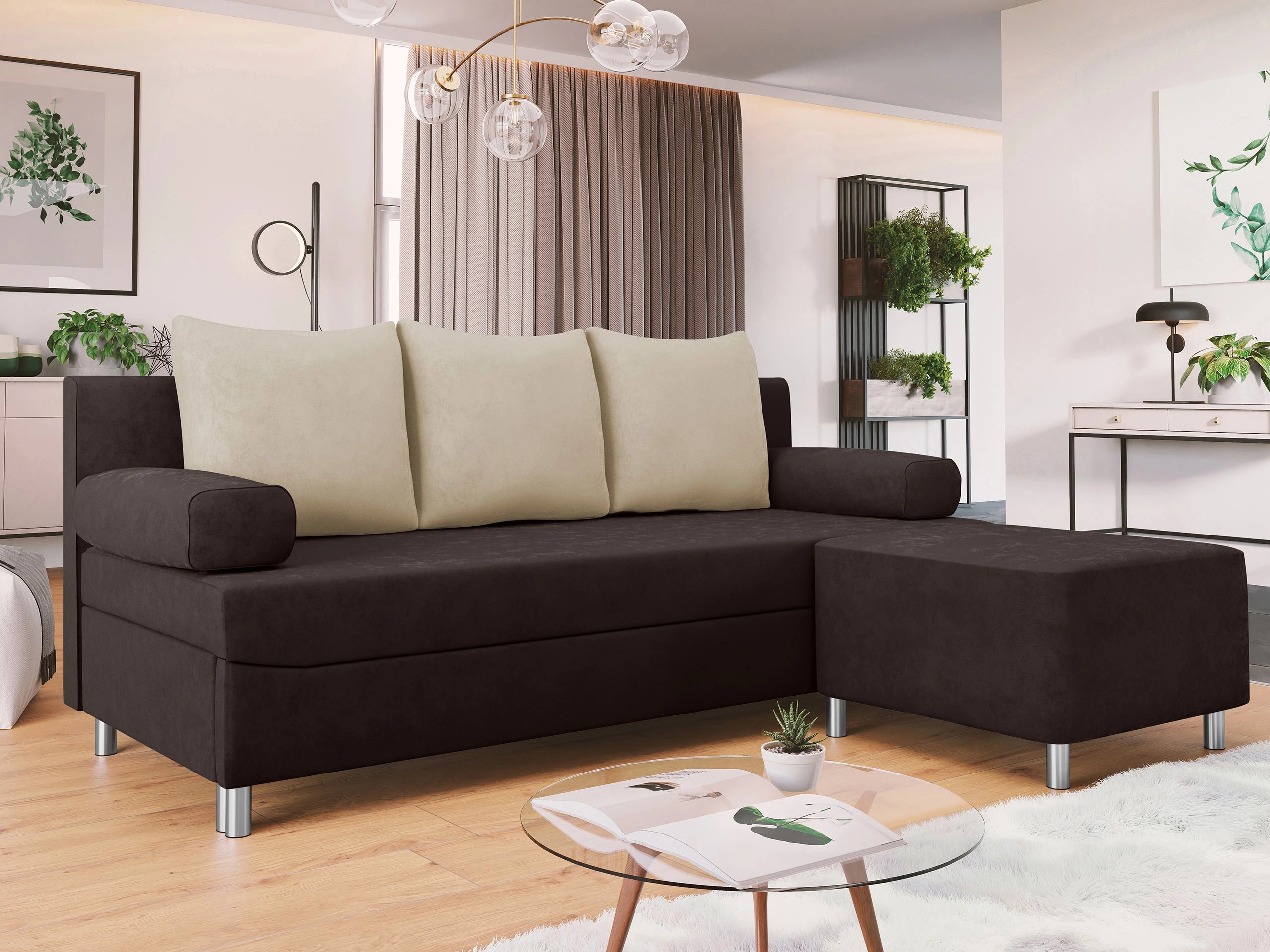 Conjunto de mobiliário com estofo Comfivo Artes (Alova 68 + Alova 07)