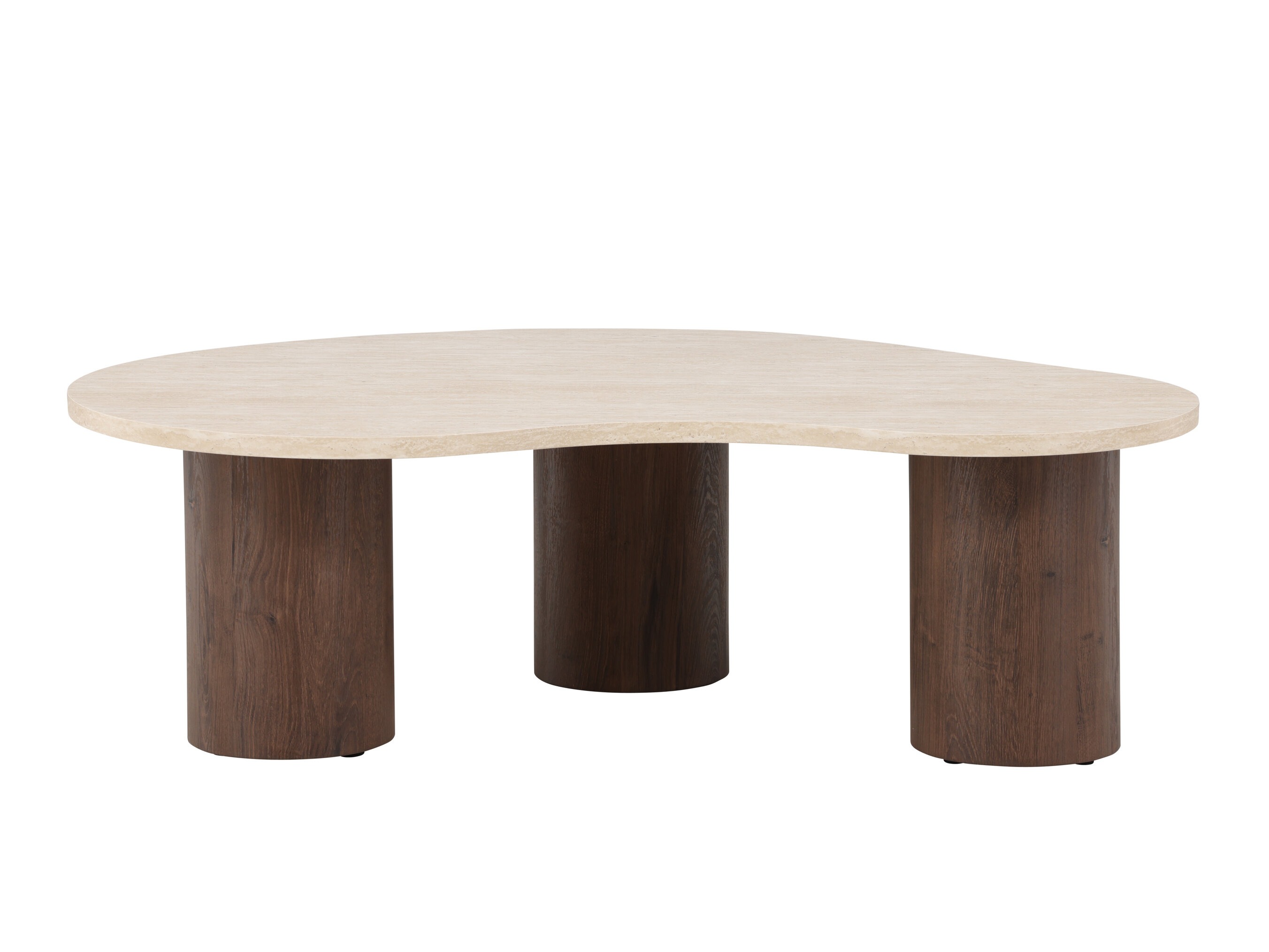 Mesa de centro Dallas 5282 (Bege + Castanho escuro)