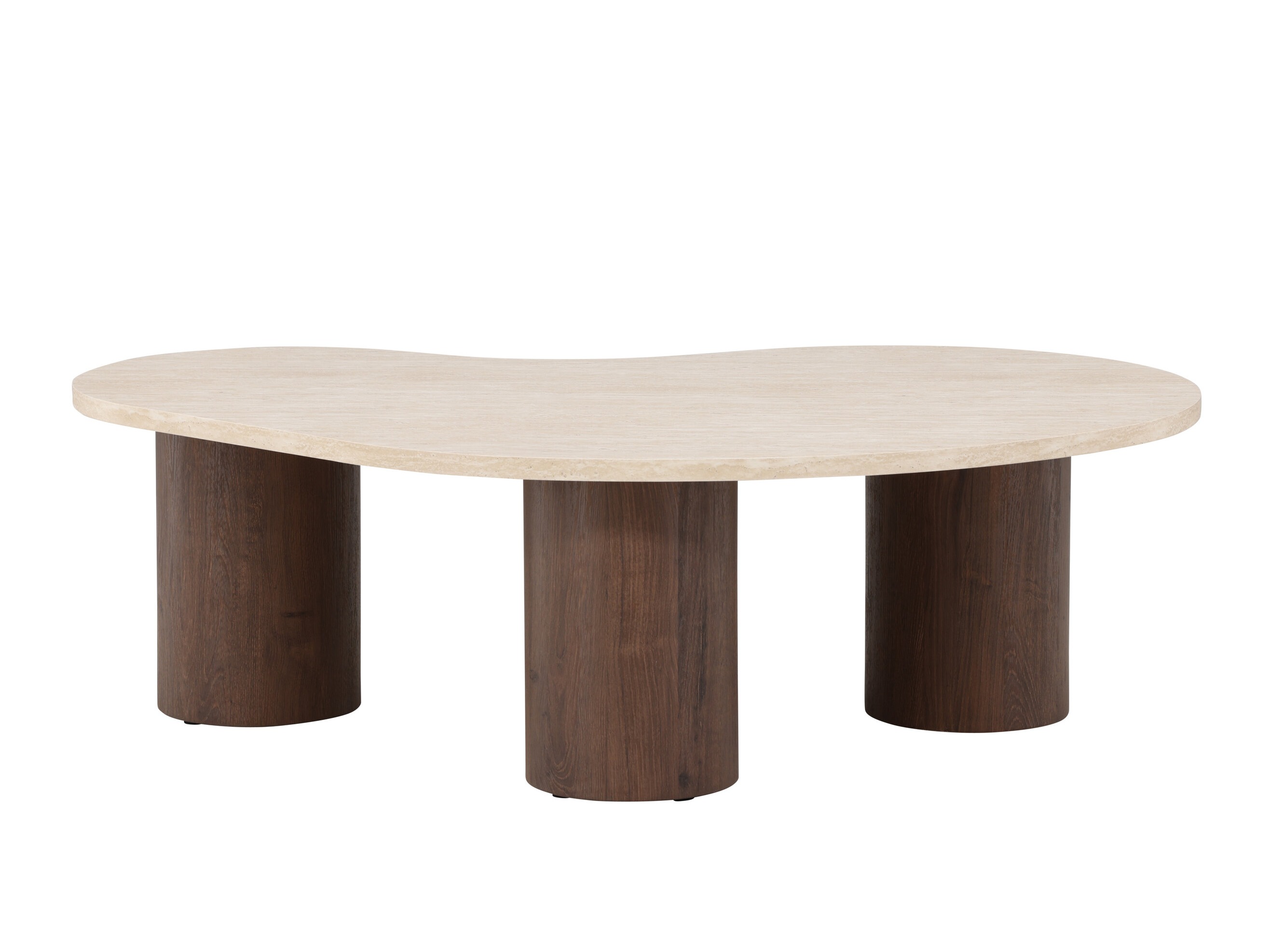 Mesa de centro Dallas 5282 (Bege + Castanho escuro)