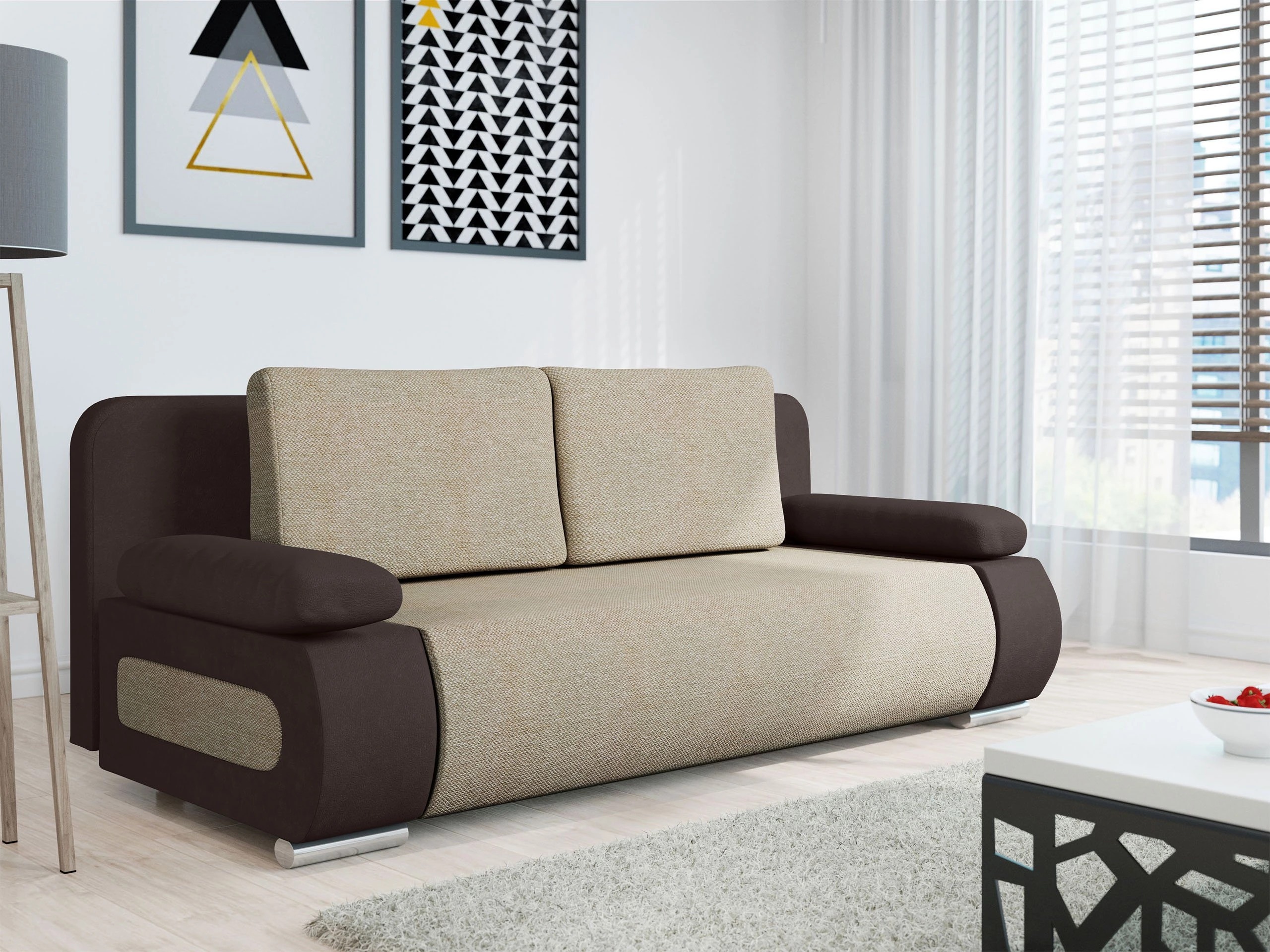 Sofá-cama Comfivo Pudor (Alova 68 + Matana 17)