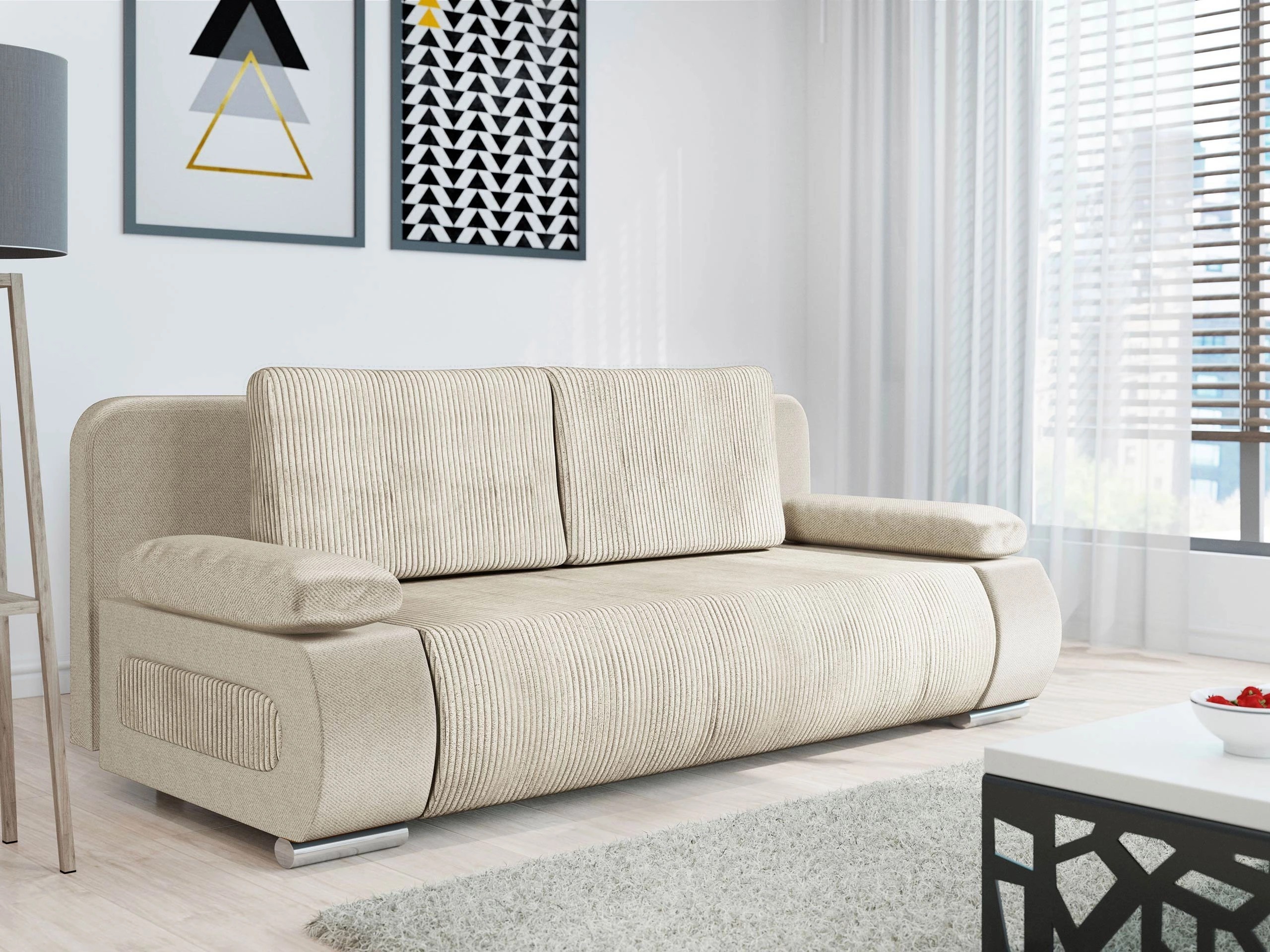 Sofá-cama Comfivo Pudor (Poso 100 + Paros 01)