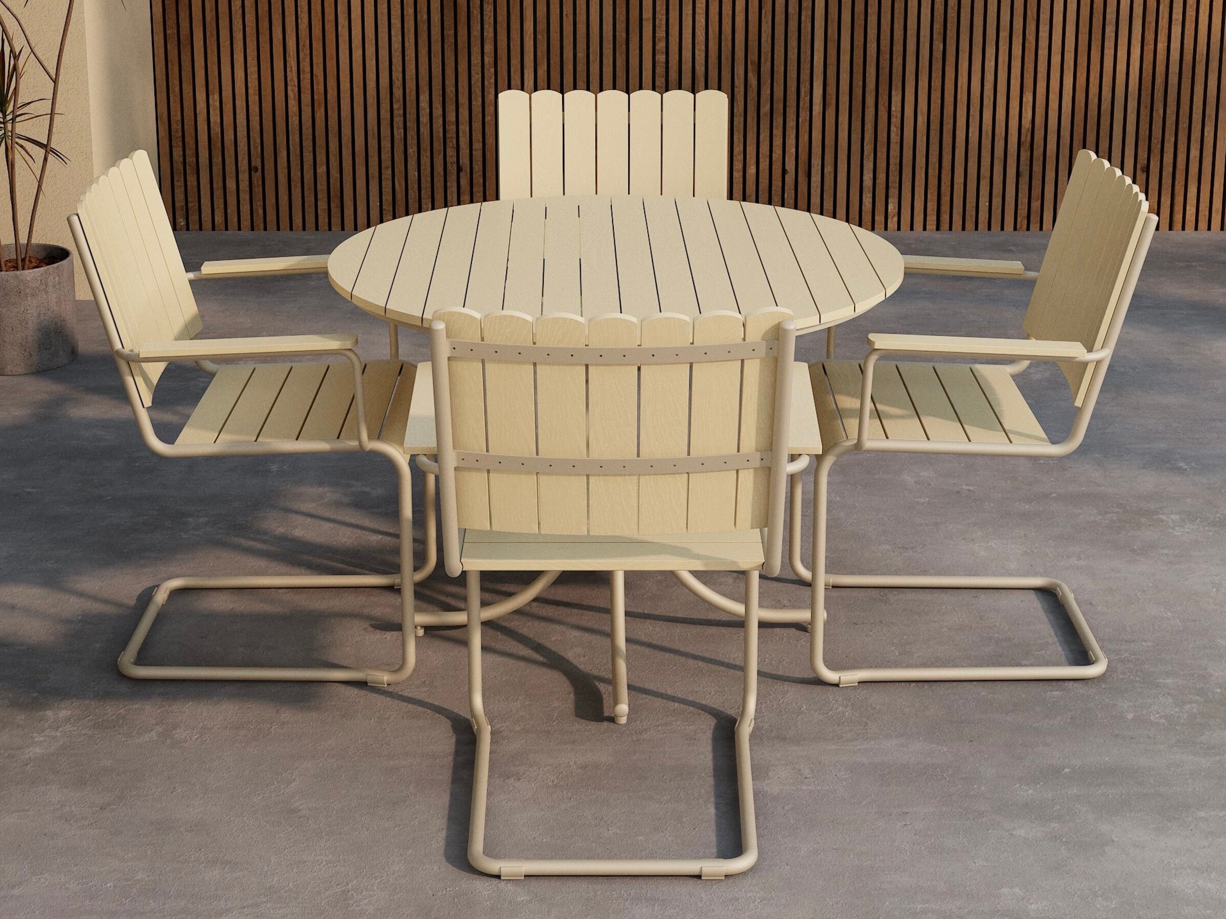 Conjunto de mesa e cadeiras Dallas 5287