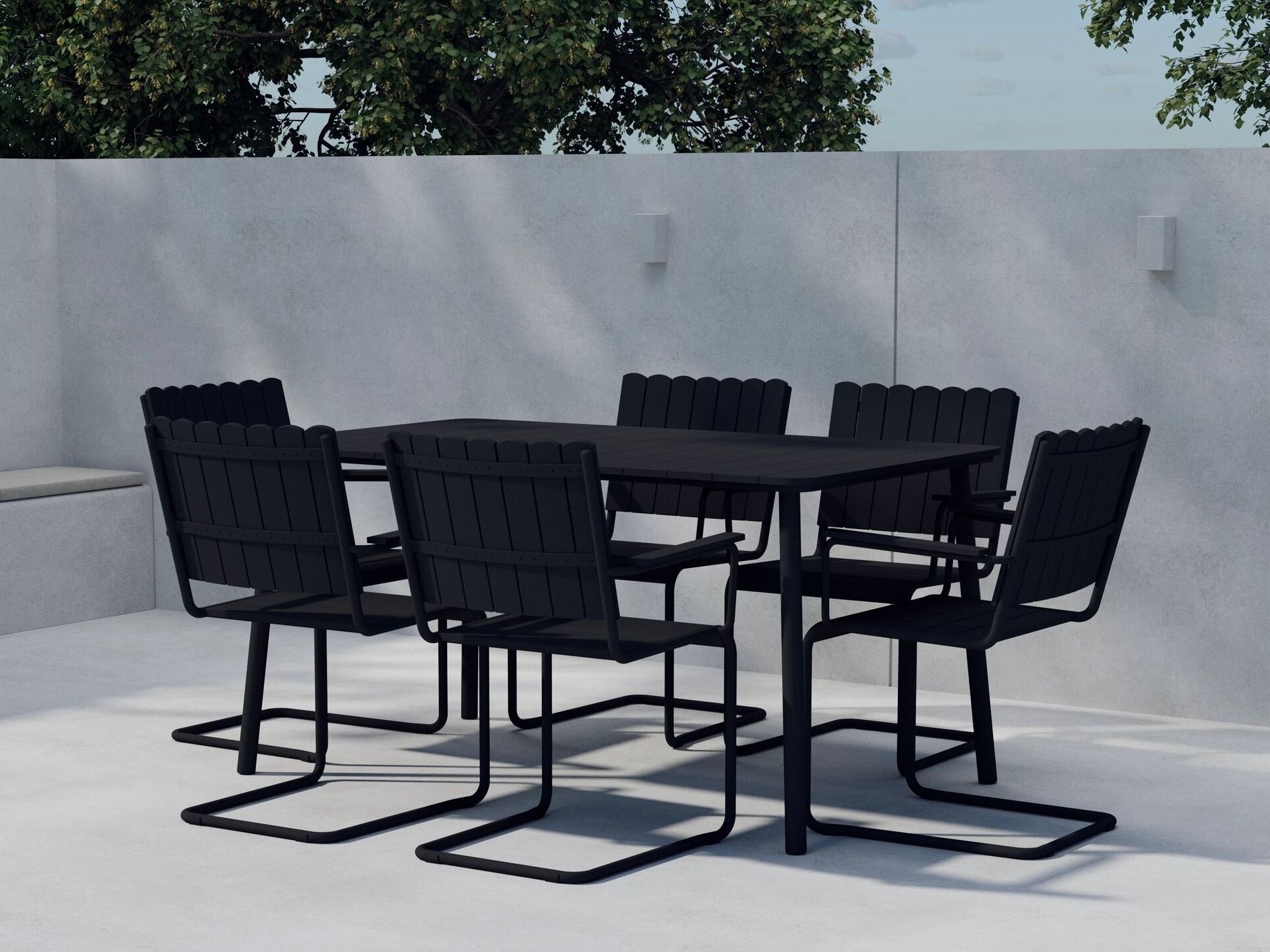Conjunto de mesa e cadeiras Dallas 5288