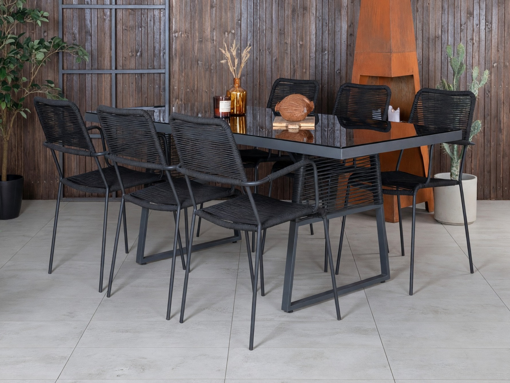 Conjunto de mesa e cadeiras Dallas 5291