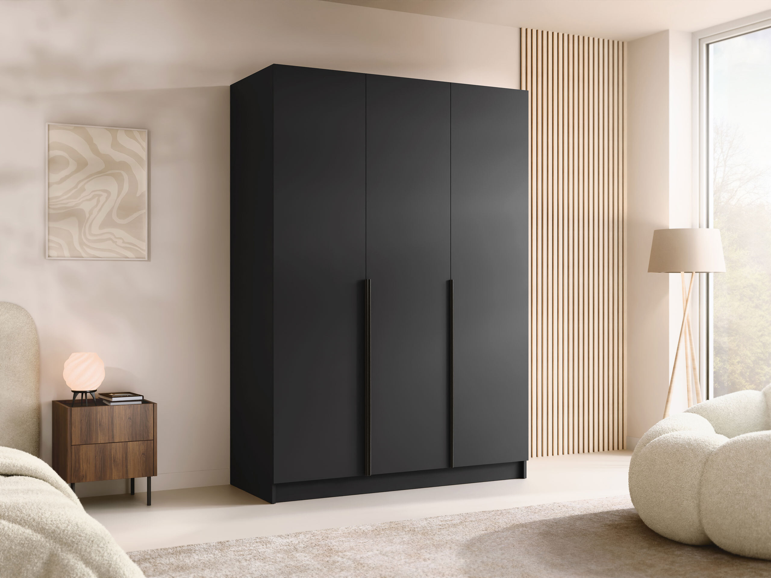 Roupeiro Closico Decoron I (Preto)