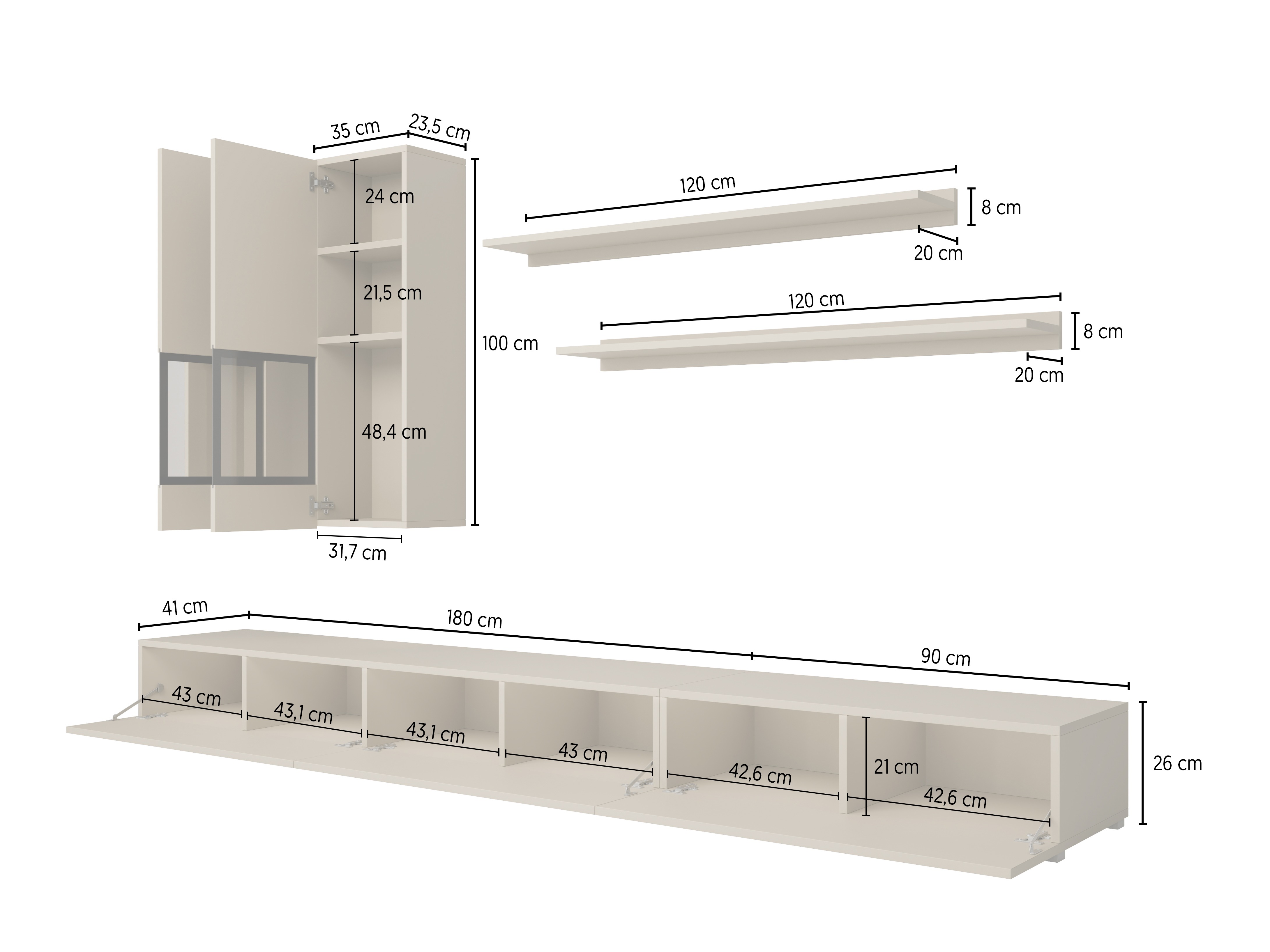 Conjunto para sala de estar SP6873