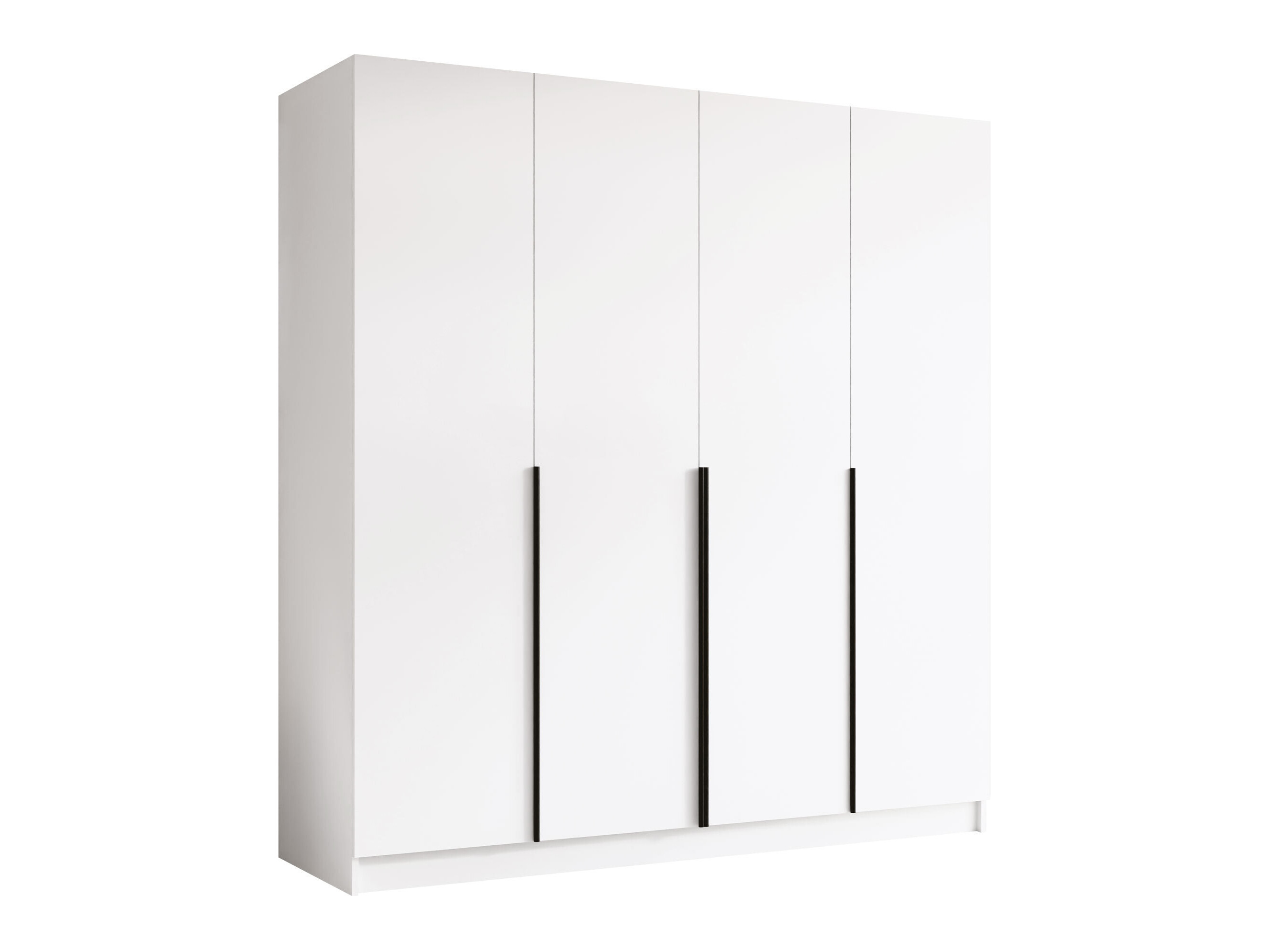 Roupeiro Closico Navor I (Branco + Preto)