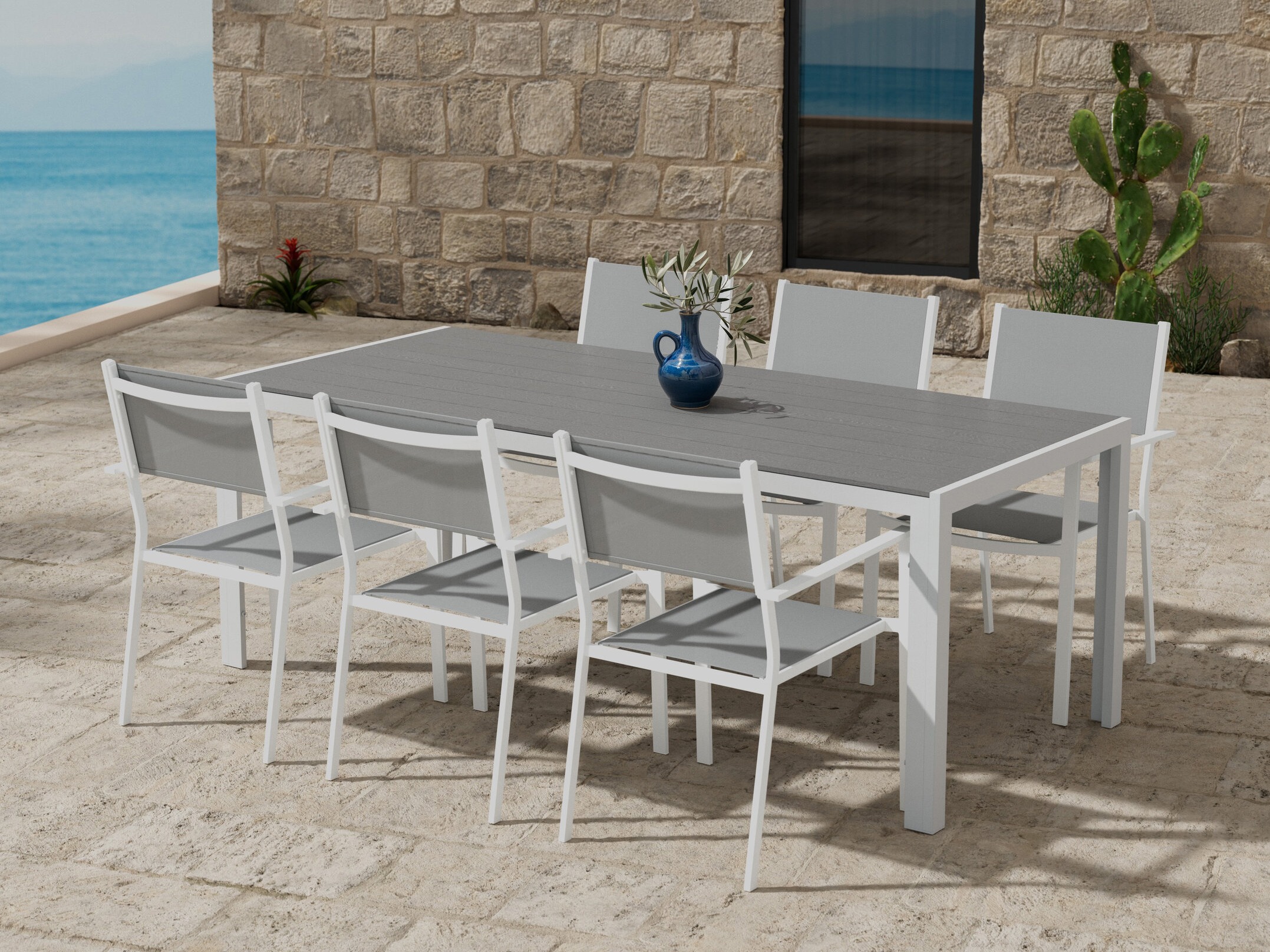 Conjunto de mesa e cadeiras Dallas 5301
