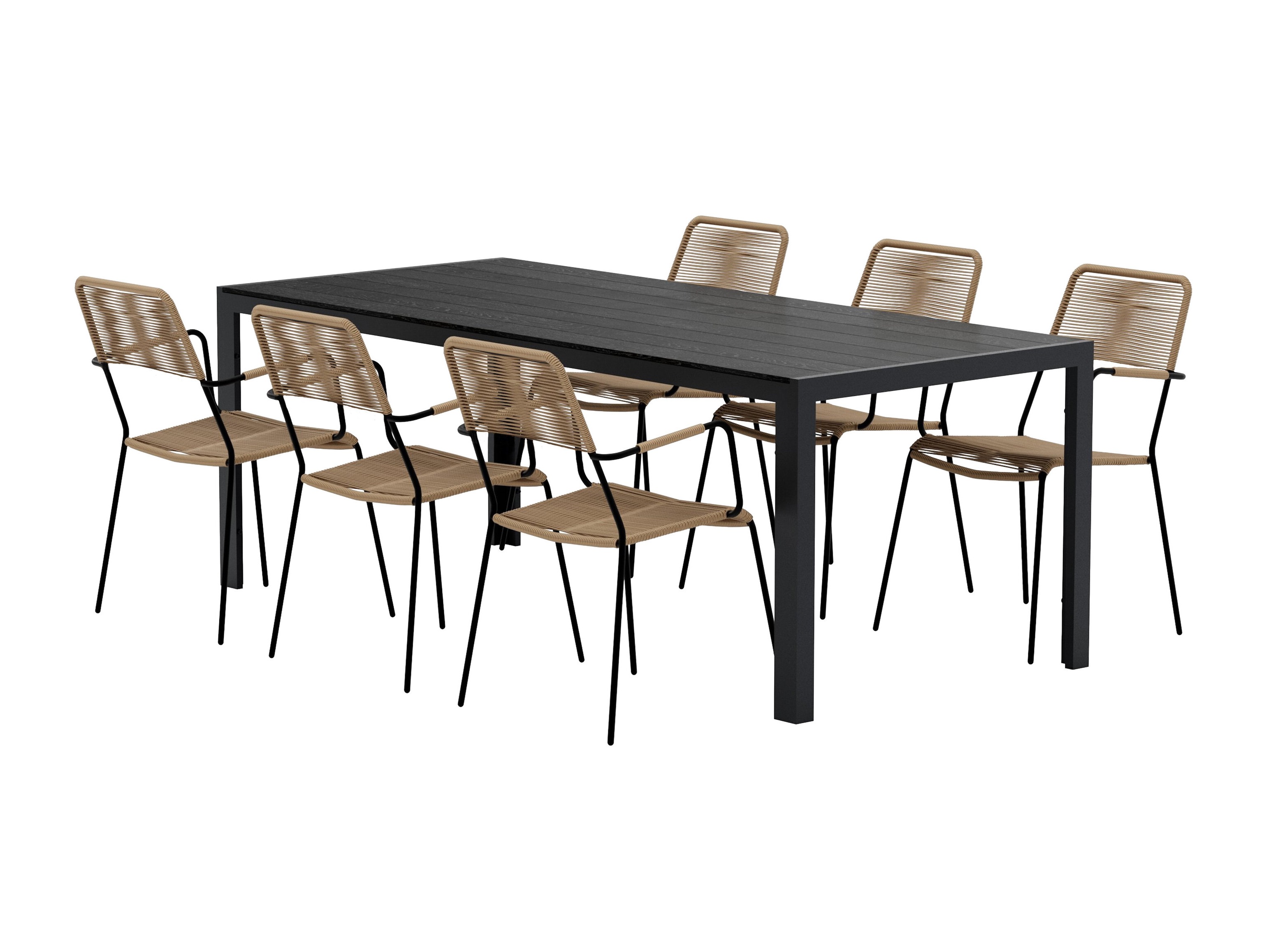 Conjunto de mesa e cadeiras Dallas 5302