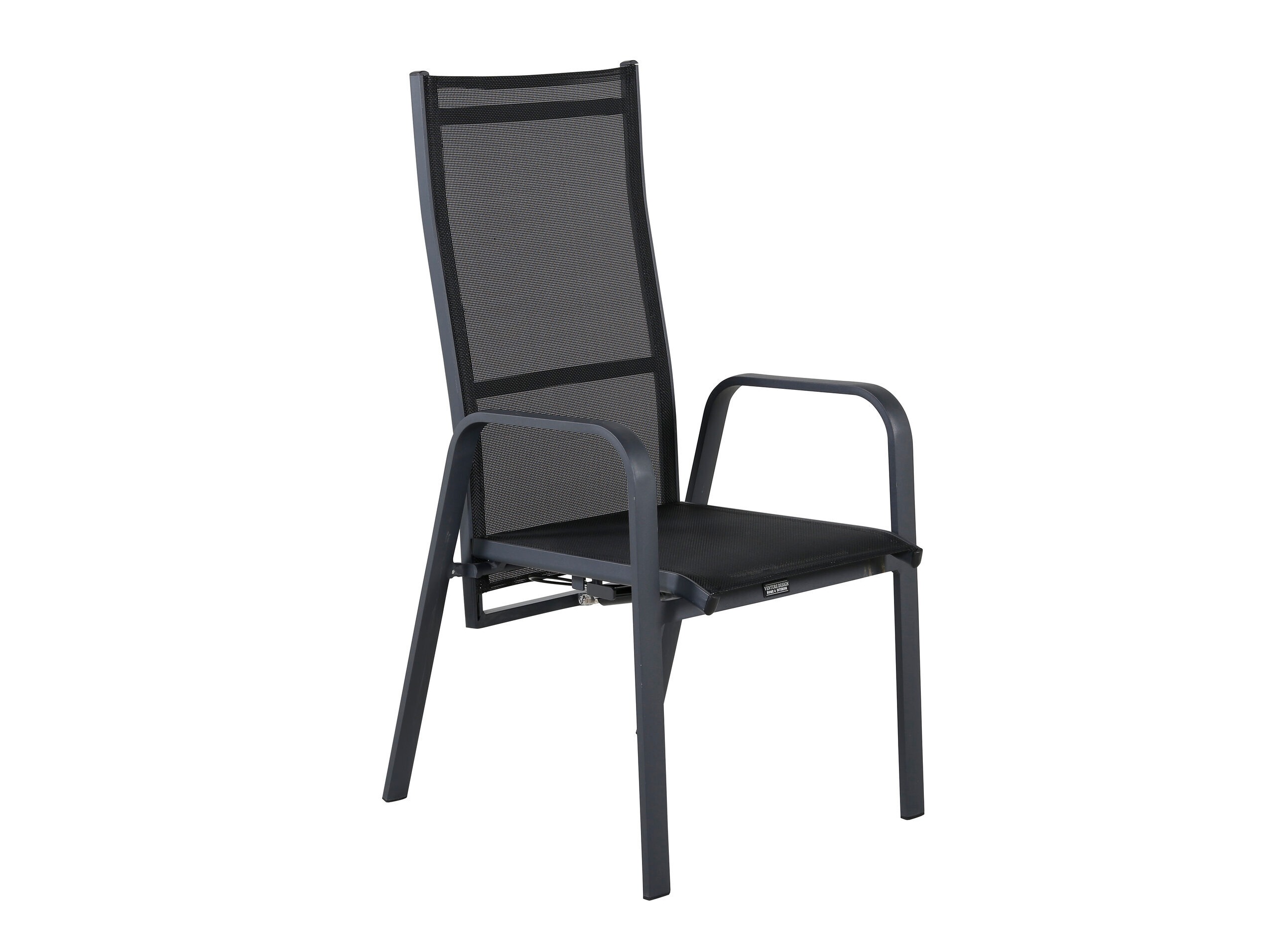 Conjunto de mesa e cadeiras Dallas 5295 (Preto)