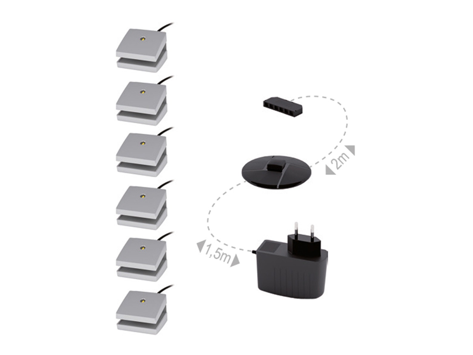 Luzes de LED Romlevo 106