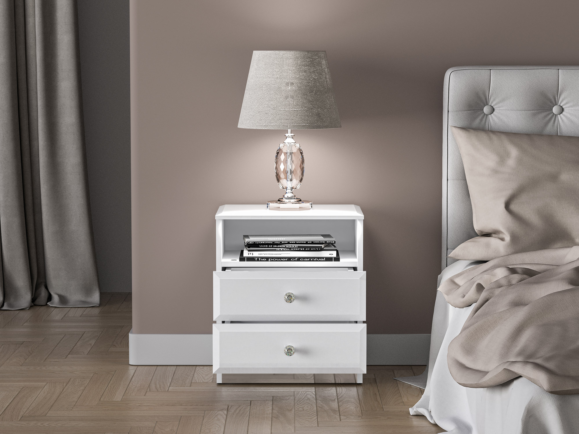 Mesa de cabeceira Romlevo 103