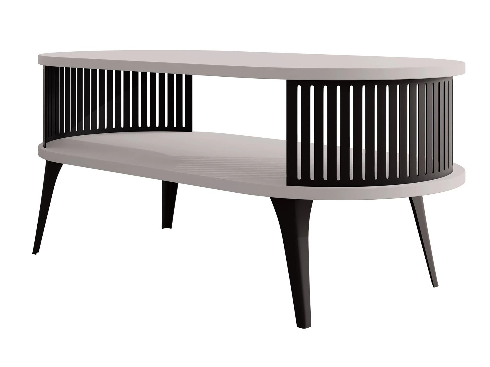 Mesa de centro Vitum III (Preto + Caxemira)