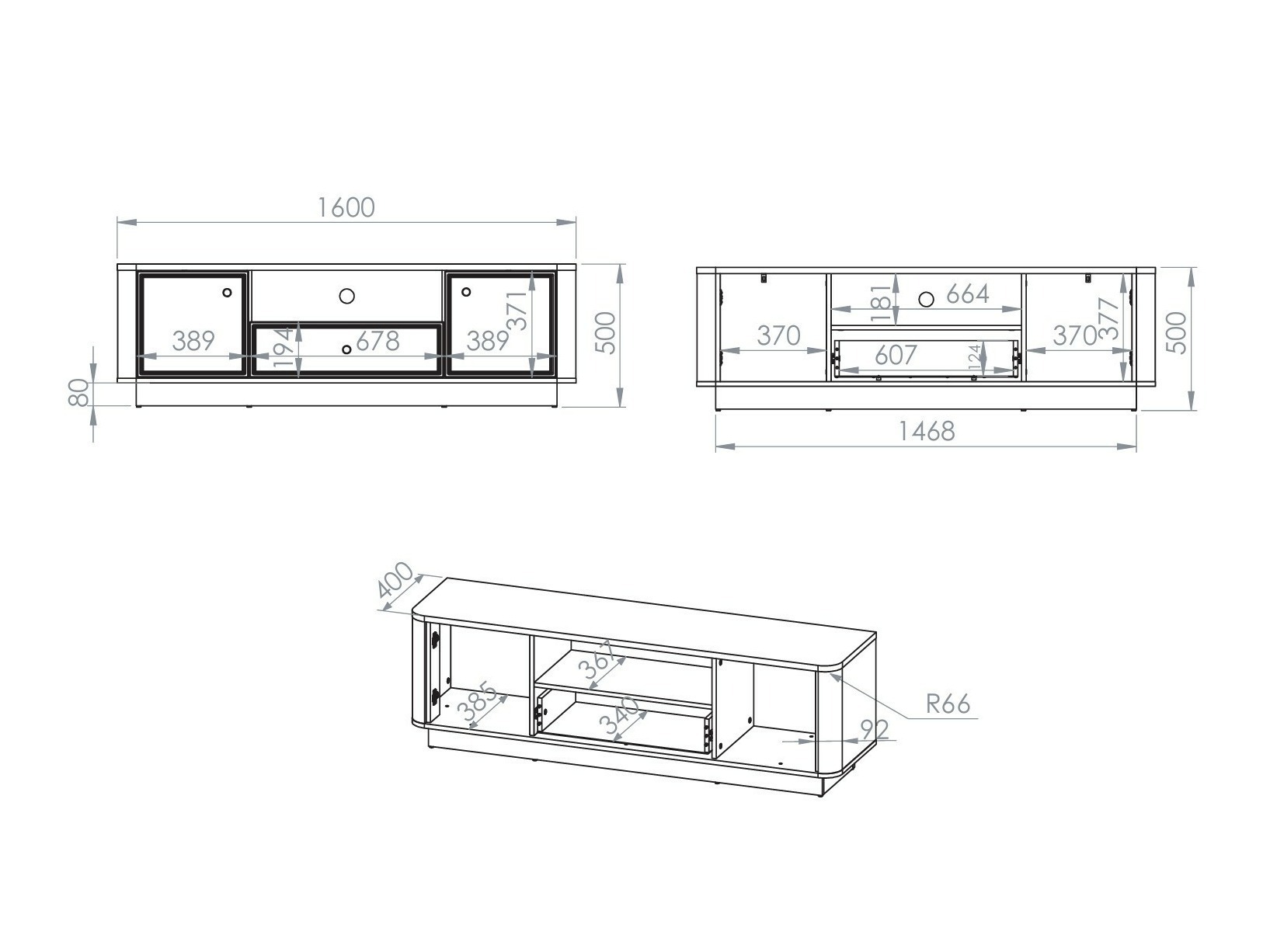 Conjunto para sala de estar Cavrome 110