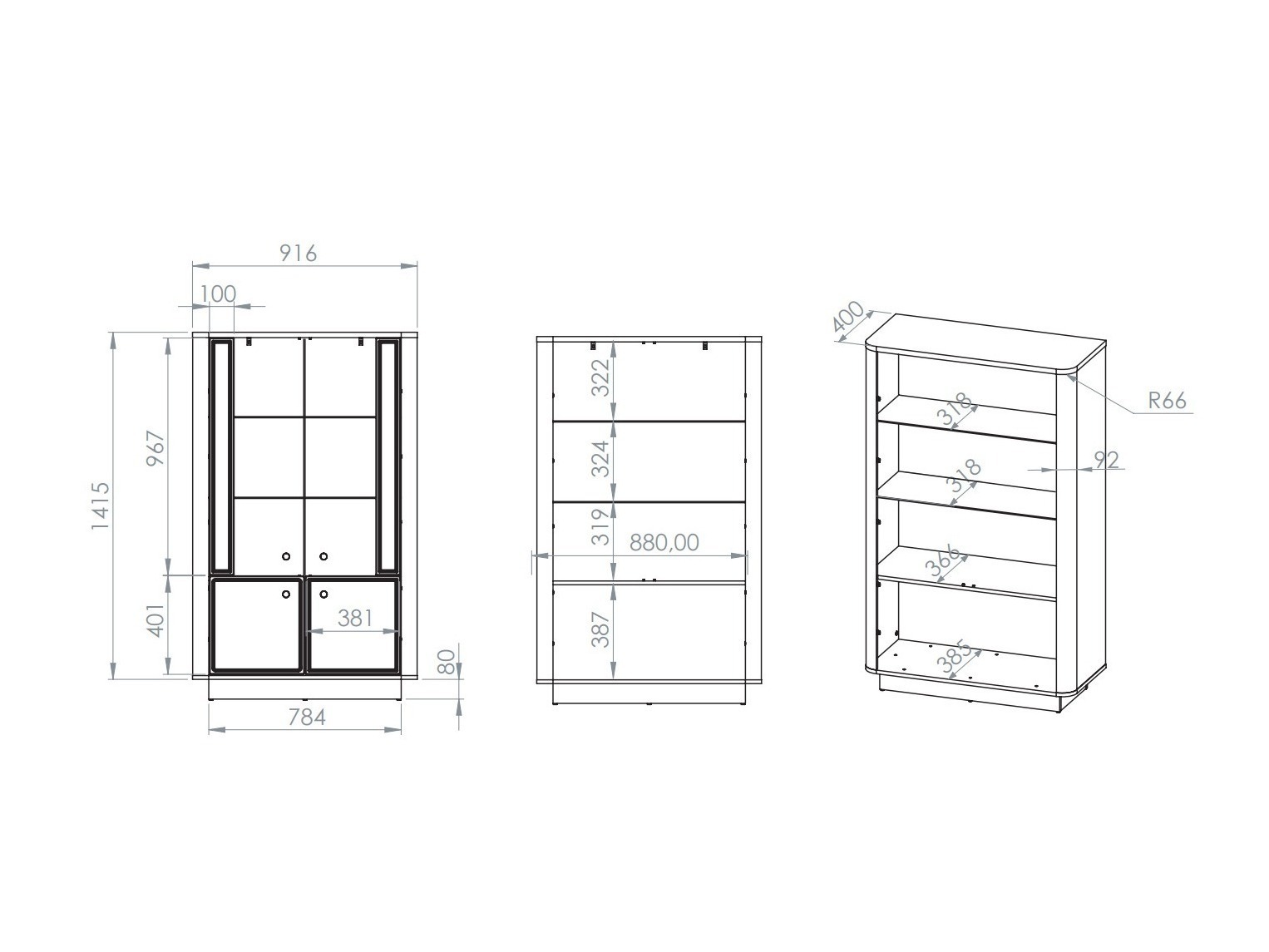 Conjunto para sala de estar Cavrome 110
