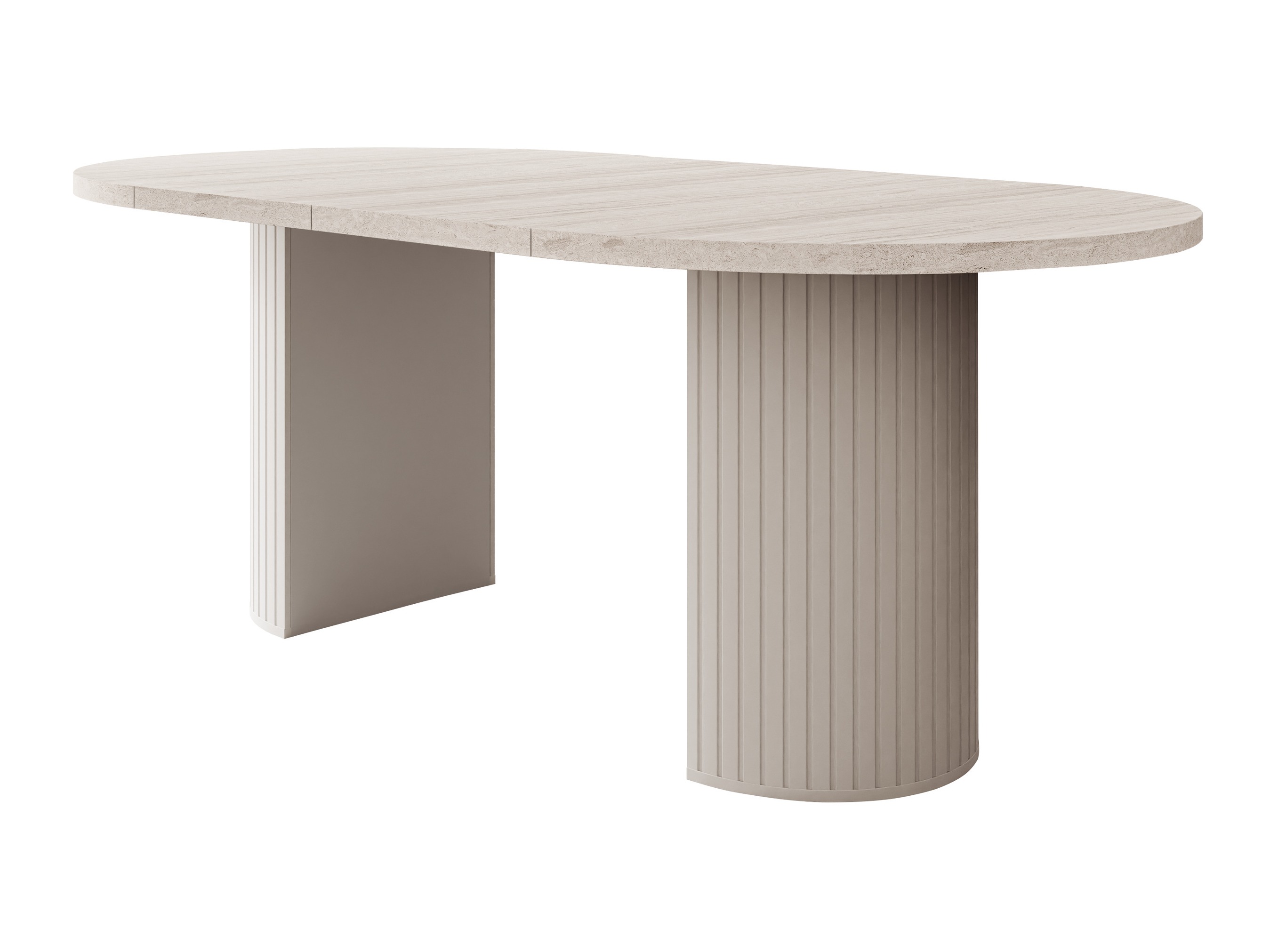 Mesa Cupedo (Travertino claro + Bege)
